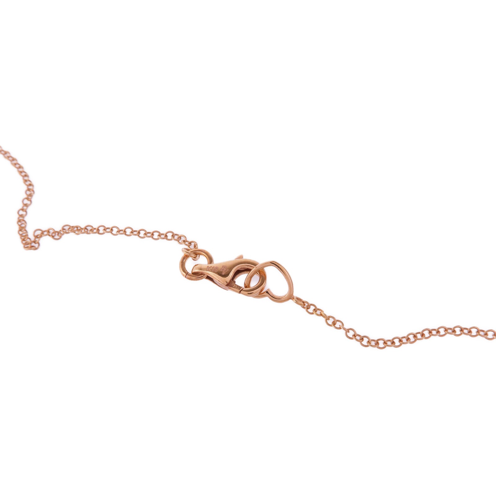 JEWELRY 【激減優惠】18K黃金/白金/玫瑰金Sapphire Diamond Necklace粉紅色藍寶石/鑽石項鍊