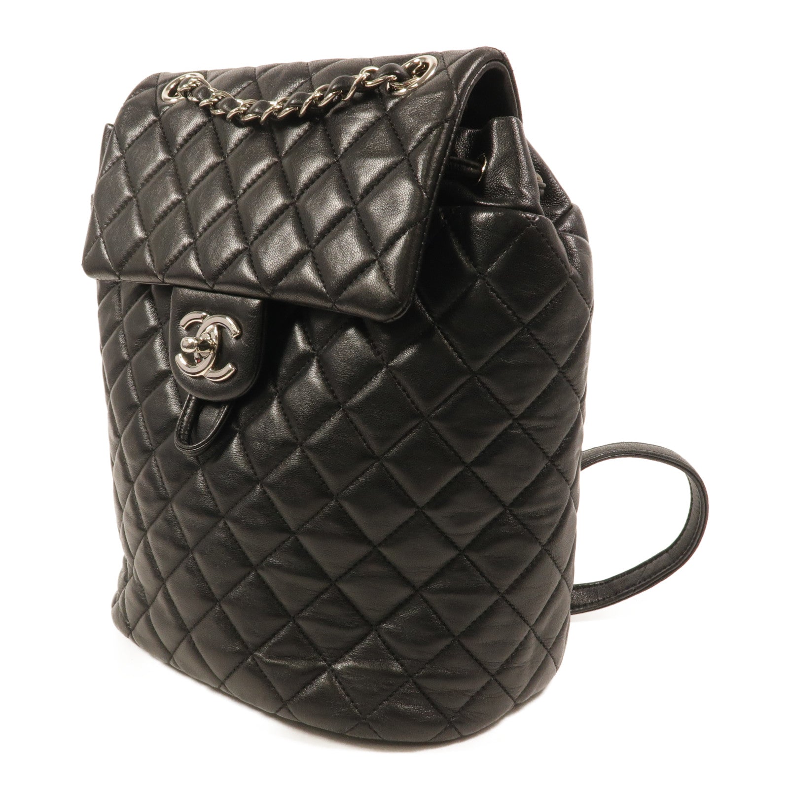 CHANEL 羊皮皮革Urban Spirit Backpack背包