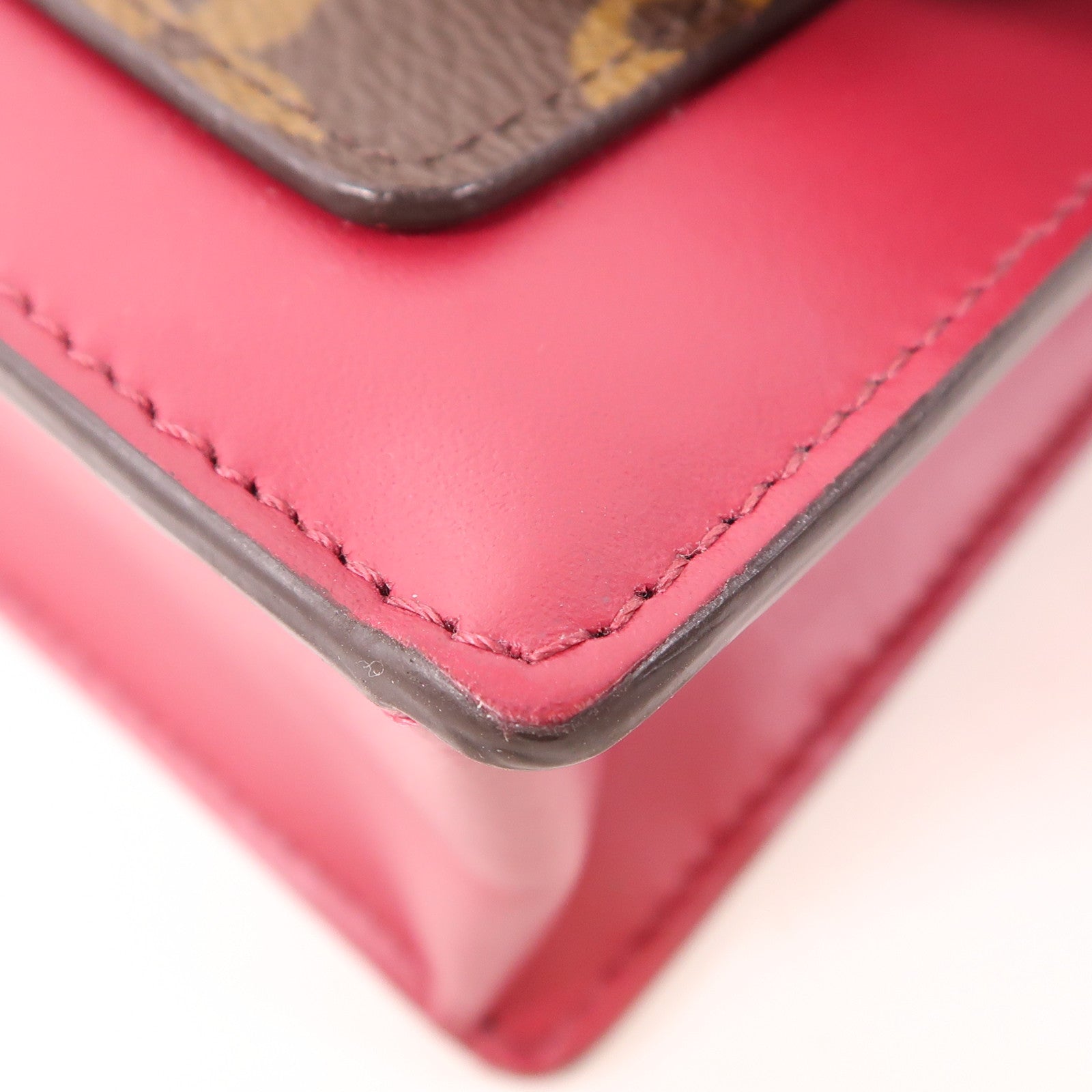 LOUIS VUITTON LV GHW Portefeuille Flore Chain Shoulder Bag M69578 Monogram Brown