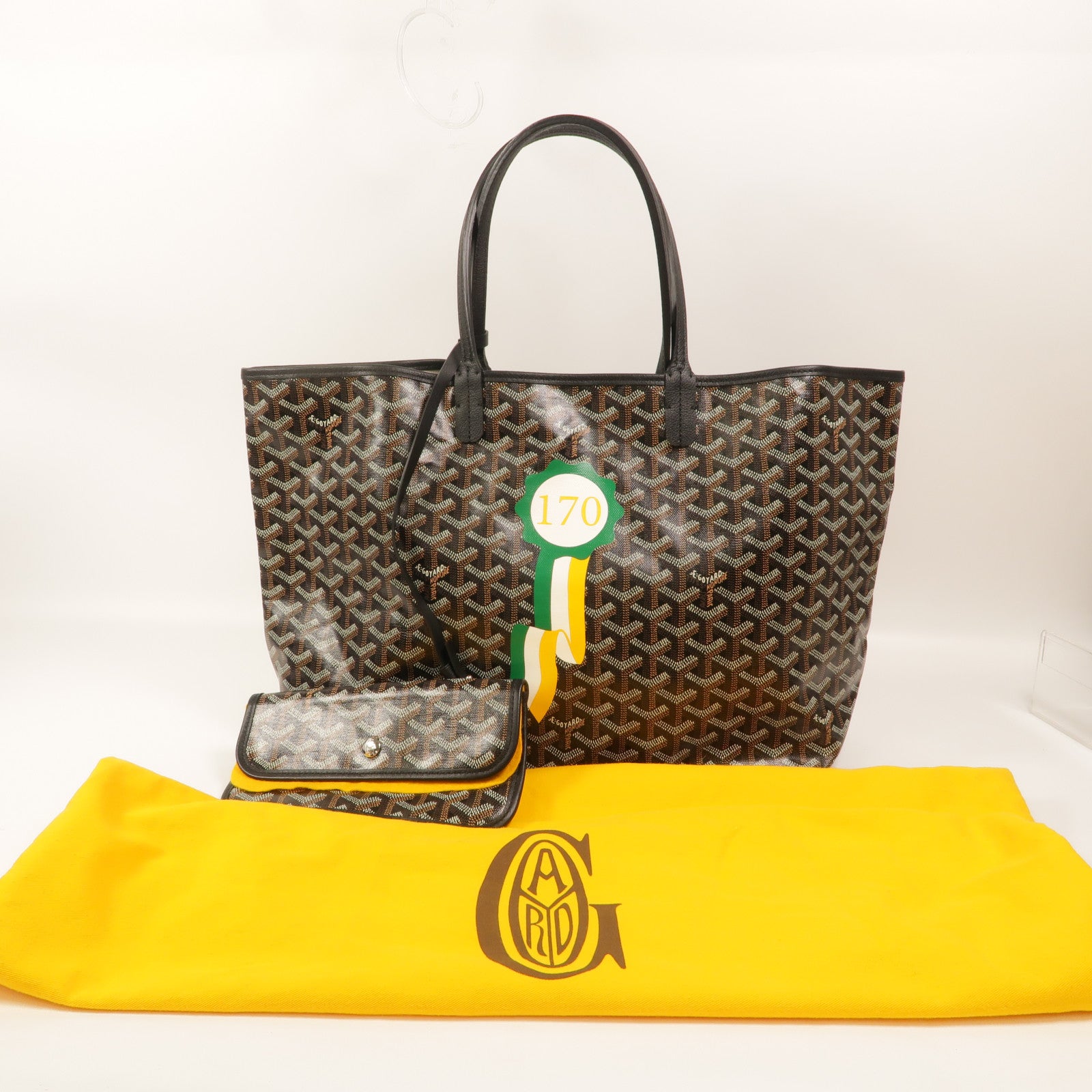 GOYARD 塗層帆布Saint Louis PM手挽袋