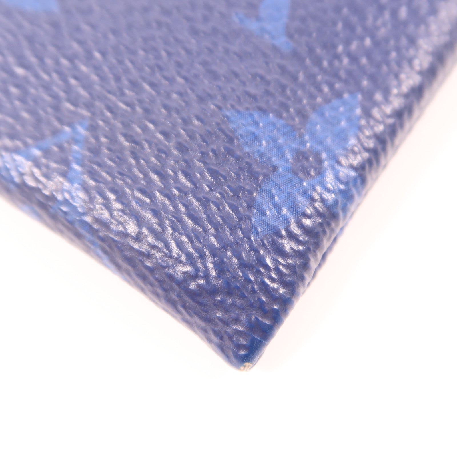 LOUIS VUITTON Taiga皮革Discovery Pochette銀扣手拿包