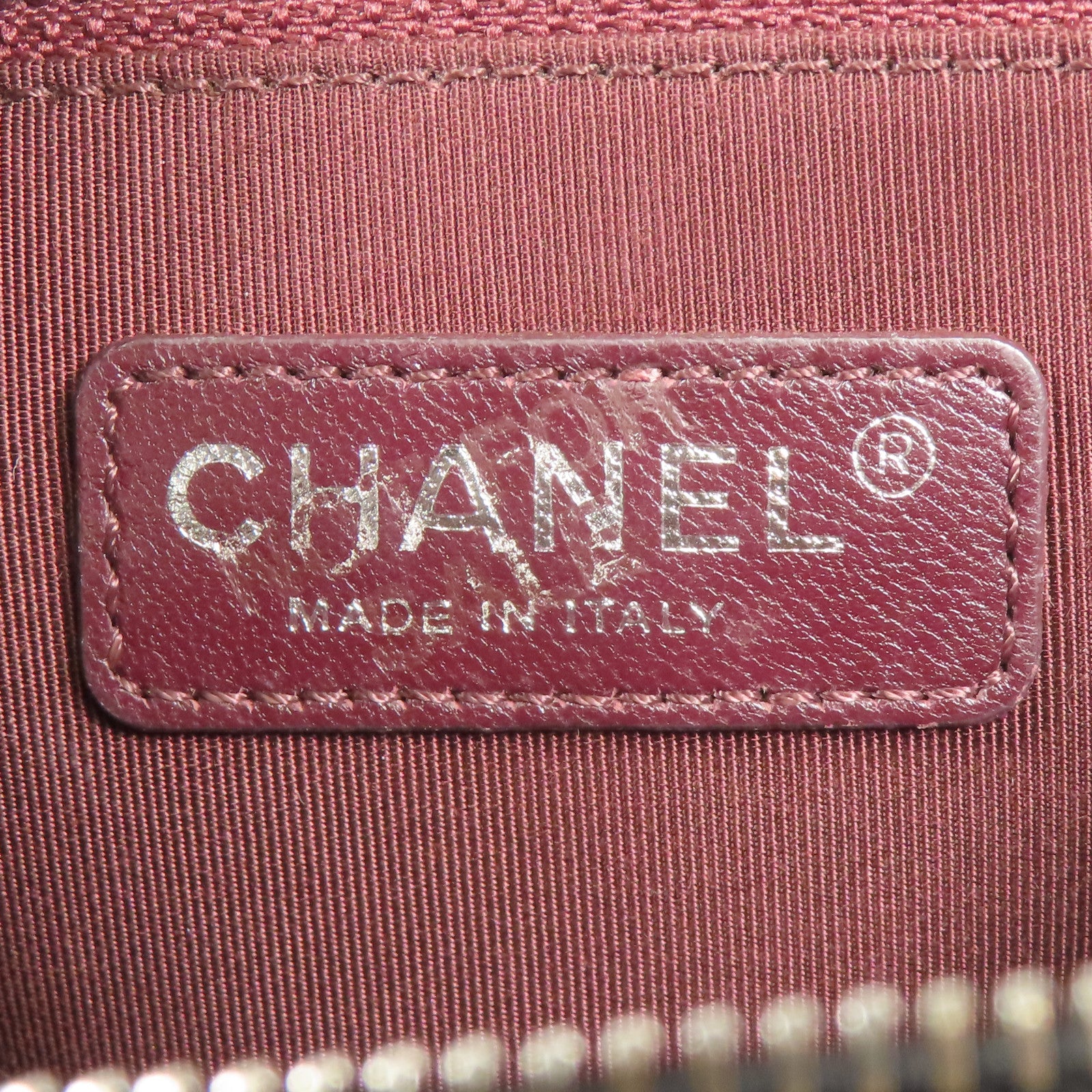 CHANEL 牛皮皮革Shoulder Bag鏈帶肩背袋