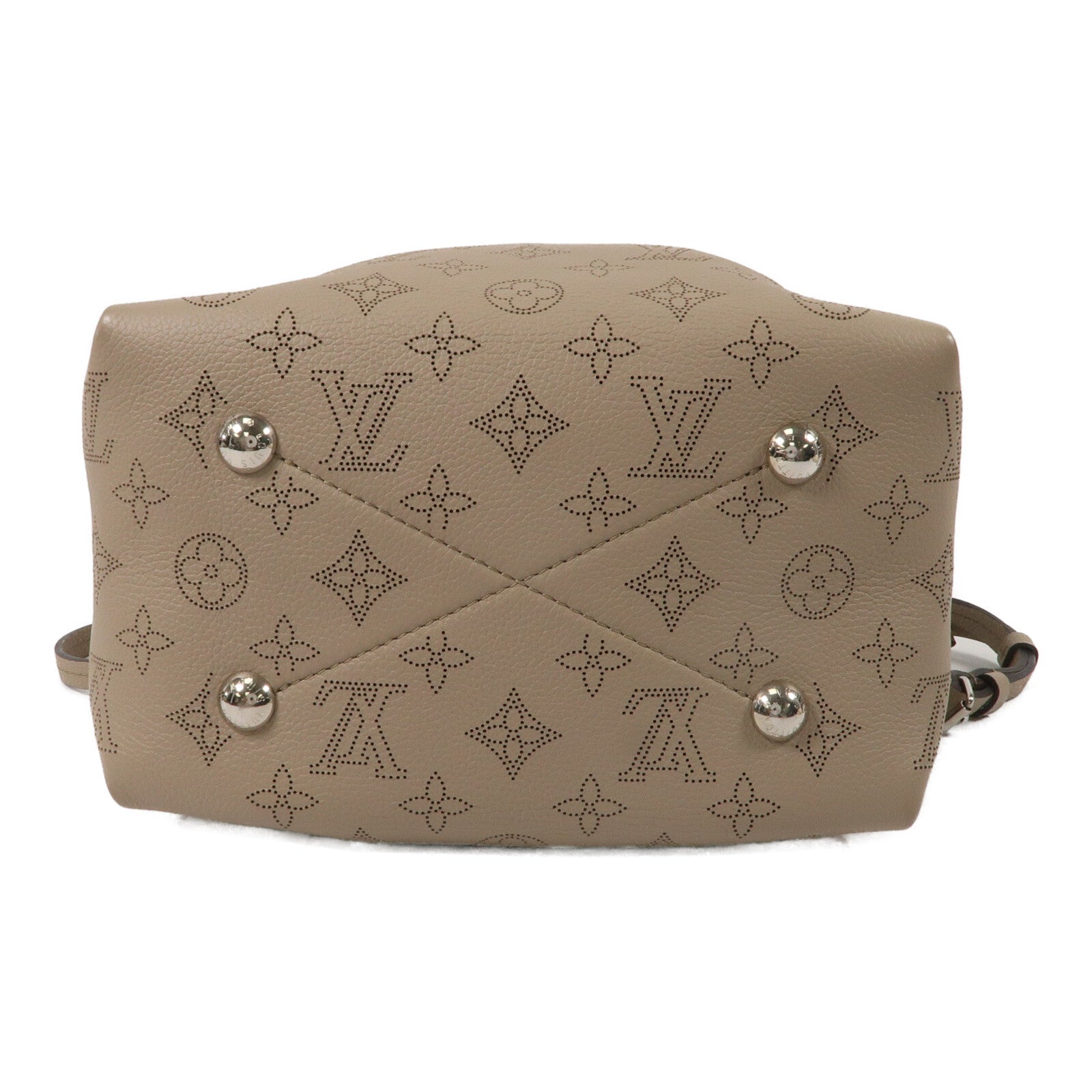 LOUIS VUITTON Mahina皮革Bella鏈帶肩背袋