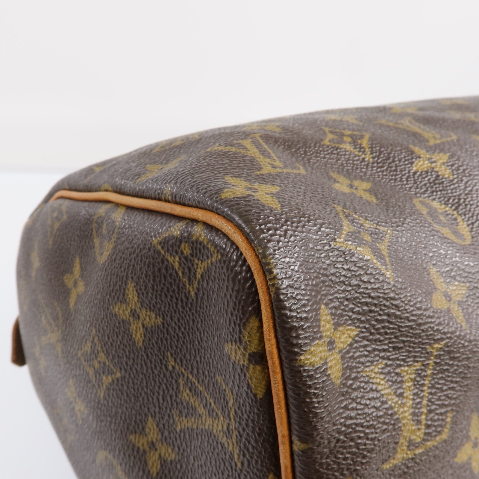 LOUIS VUITTON Monogram Speedy 30金扣手挽袋