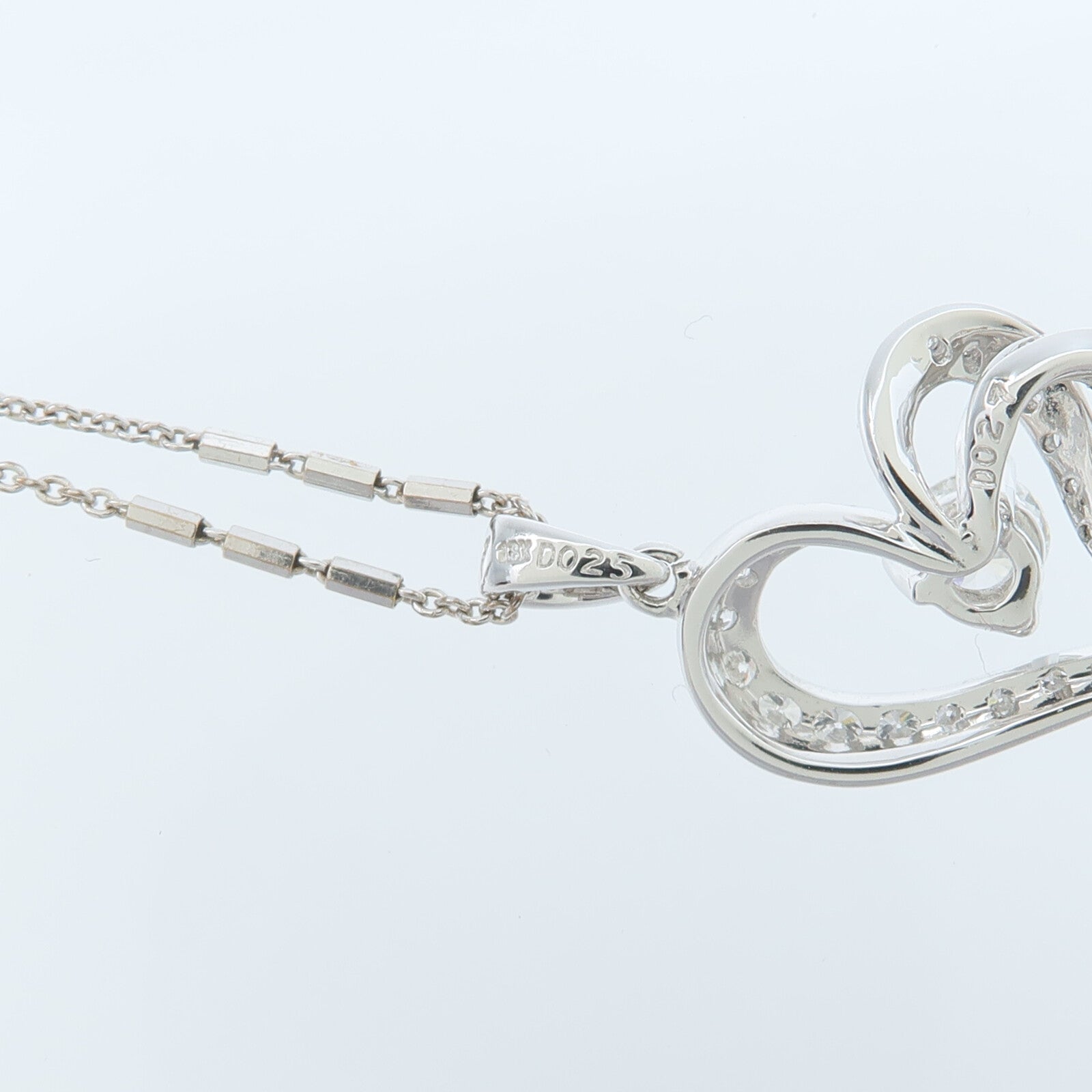 JEWELRY 18K白金Diamond Necklace鑽石項鍊