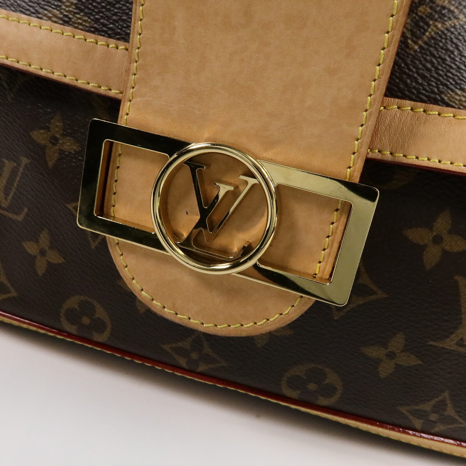 LOUIS VUITTON Monogram Dauphine Soft GM手挽肩背兩用袋