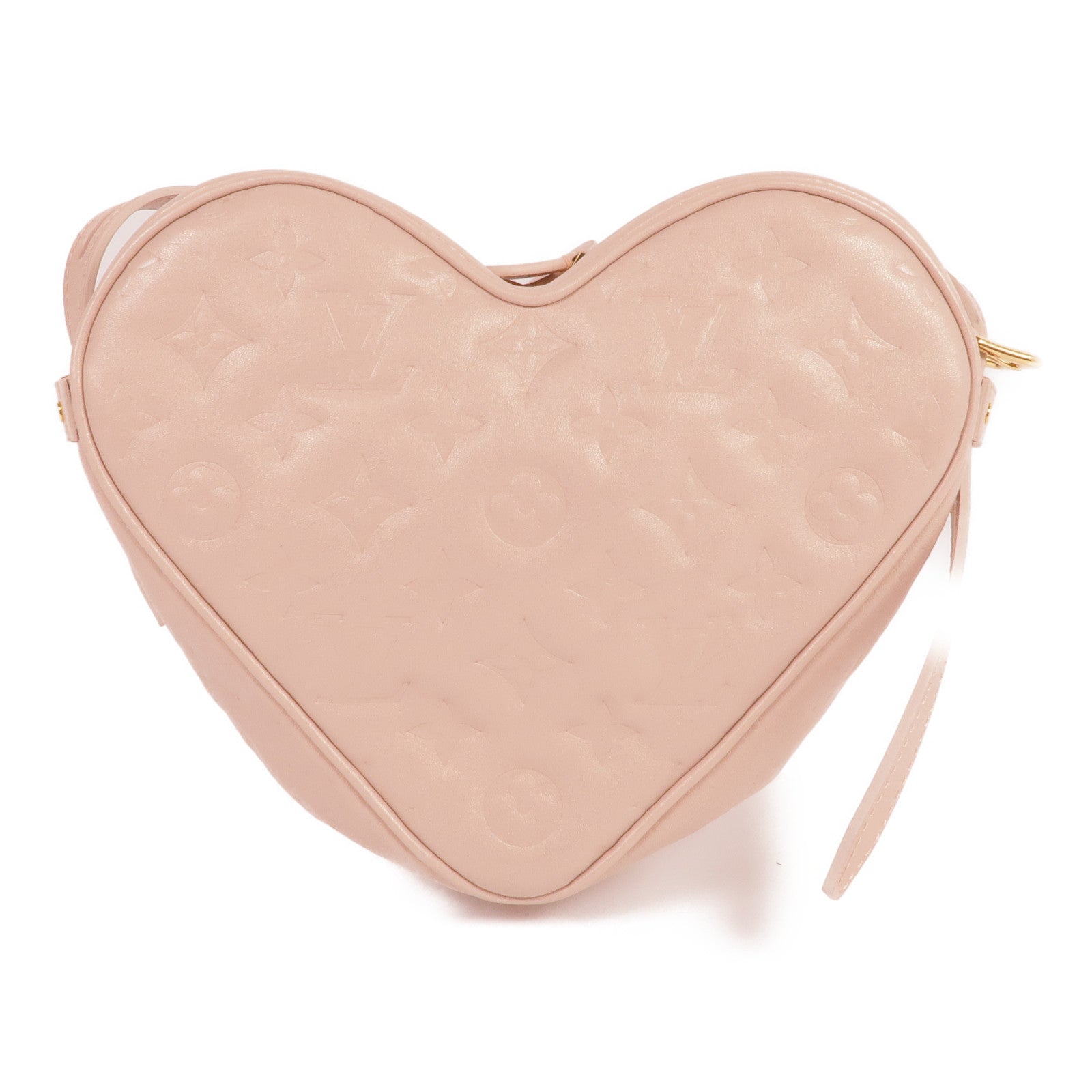 LOUIS VUITTON 羊皮皮革Sac Coeur Fall in Love Heart Box金扣肩背袋