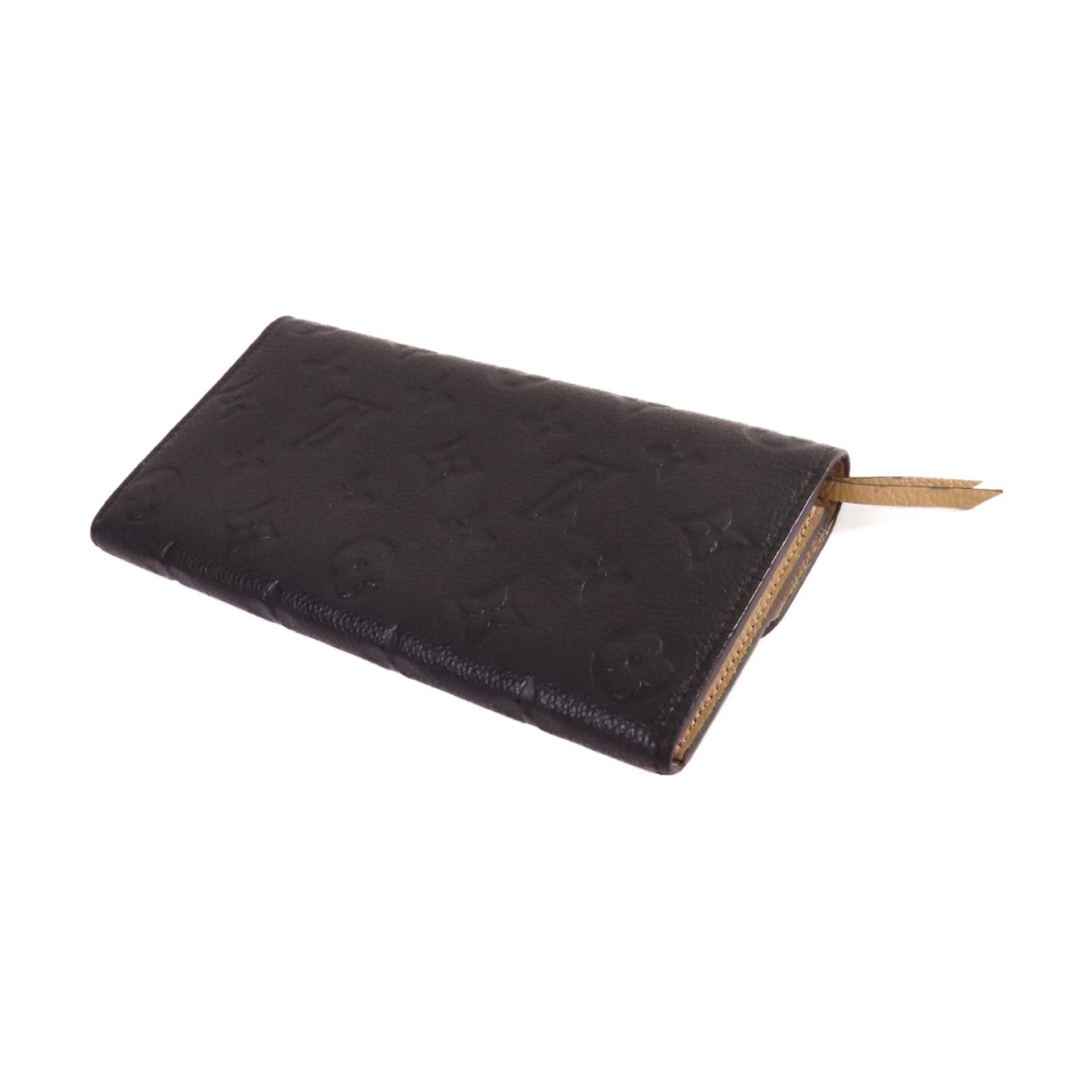 LOUIS VUITTON 【激減優惠】Monogram Empreinte Emilie Wallet金扣長錢包黑色