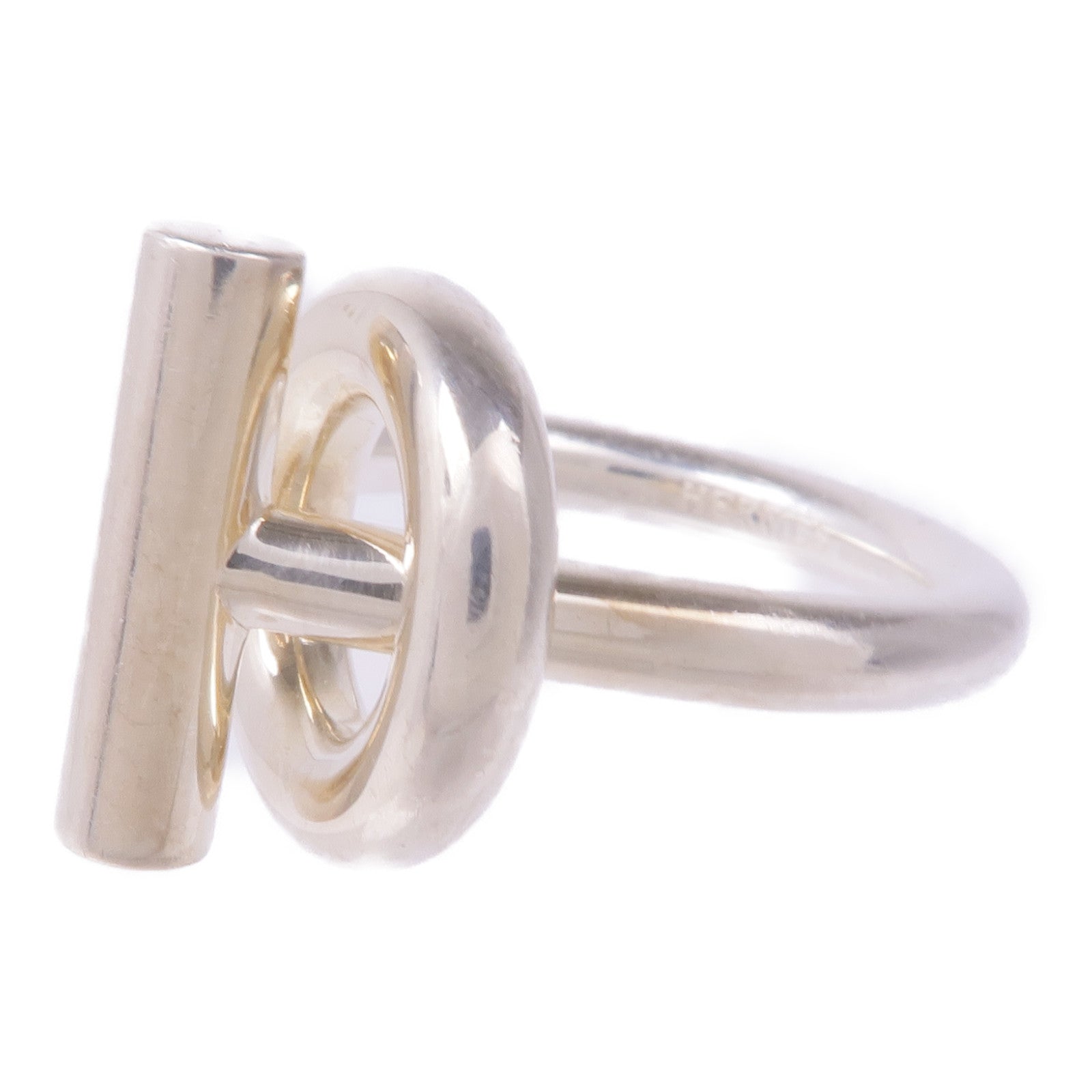 HERMES 925純銀Echappee Ring戒指Hermes#54/US#7