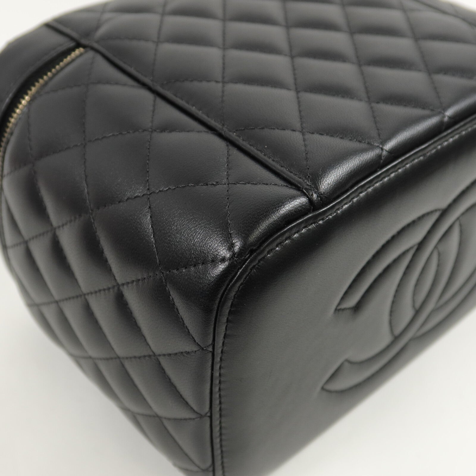 CHANEL 羊皮皮革Vanity Case手挽袋