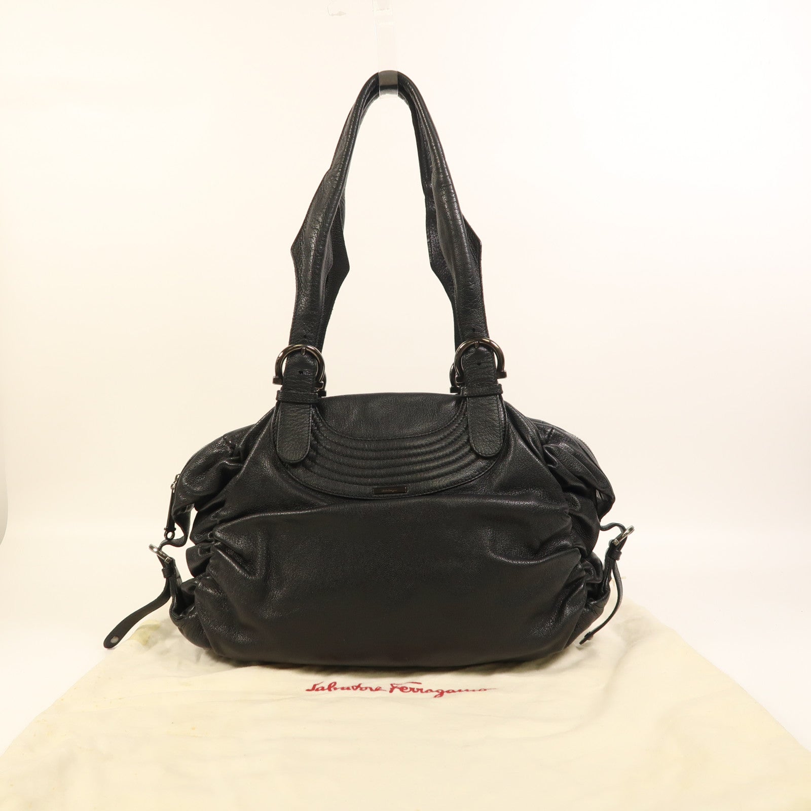 Salvatore Ferragamo 牛皮皮革Shoulder Bag肩背袋