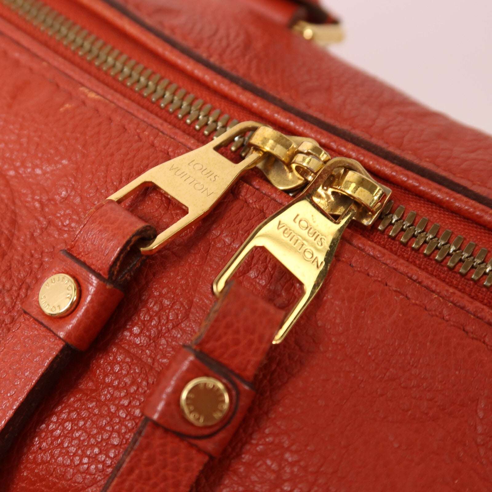LOUIS VUITTON Monogram Empreinte Speedy Bandouliere 25手挽肩背兩用袋