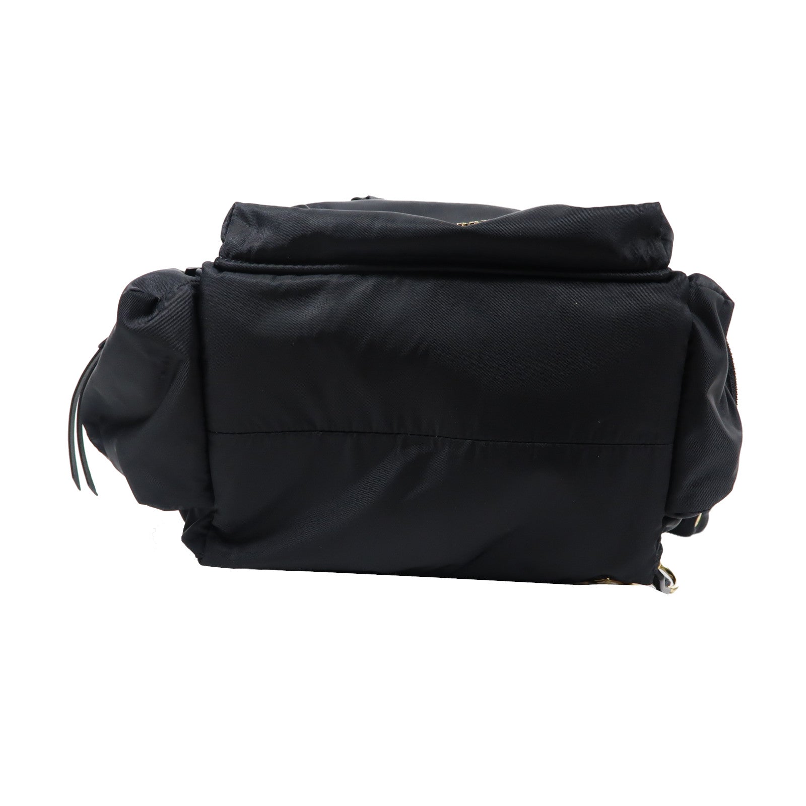 BURBERRY 尼龍Chain Backpack金扣鏈帶背包黑色
