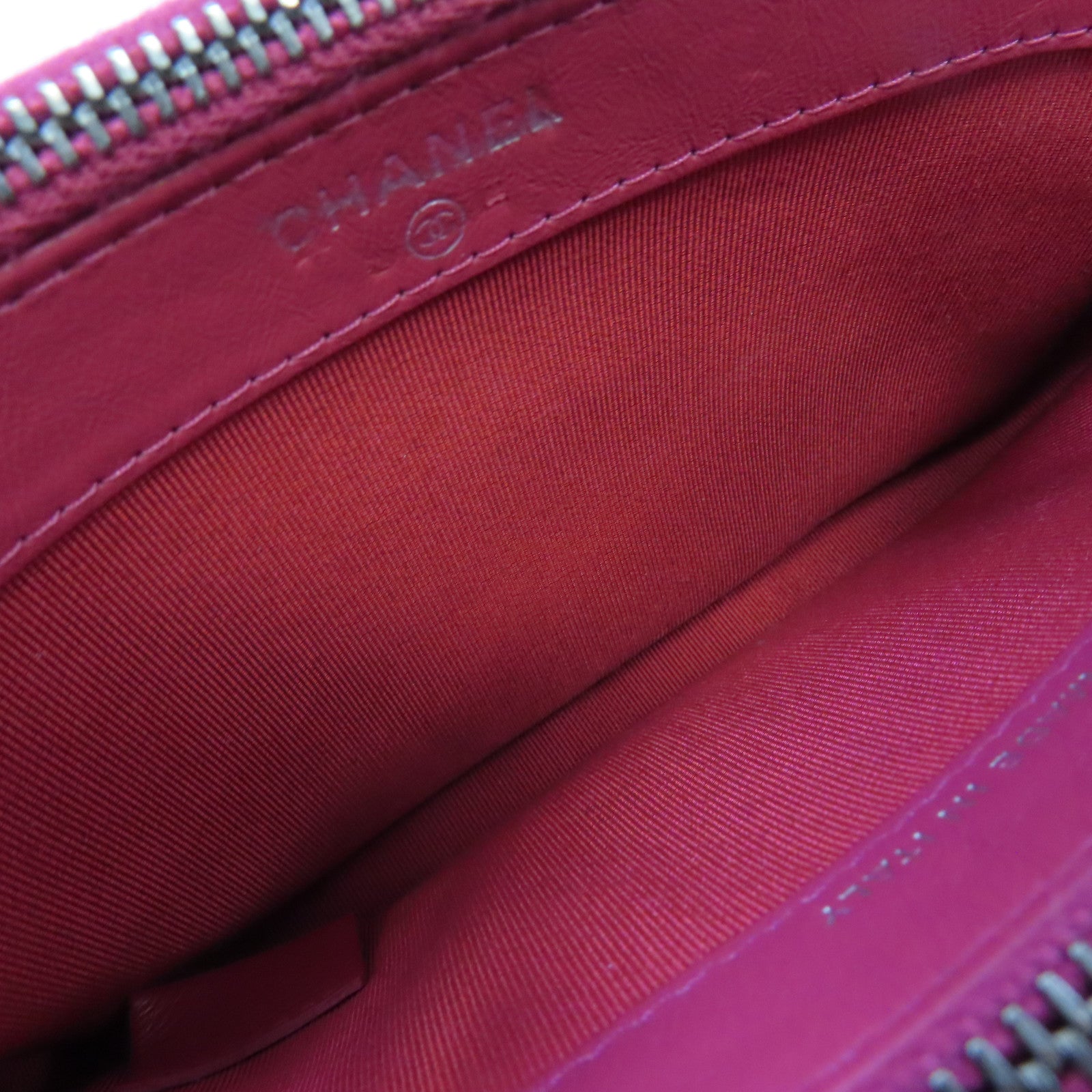 CHANEL 【激減優惠】菱格羊皮皮革Chain Shoulder Bag金扣鏈帶肩背袋酒紅色