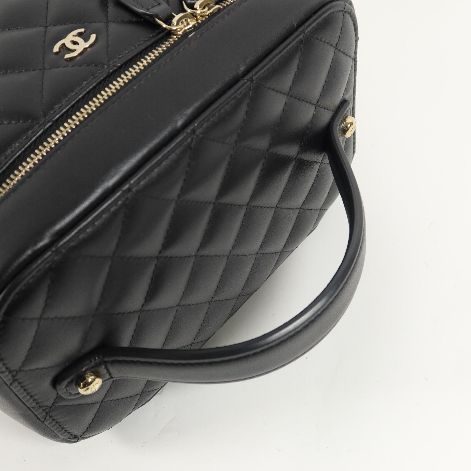 CHANEL 羊皮皮革Vanity Case手挽袋