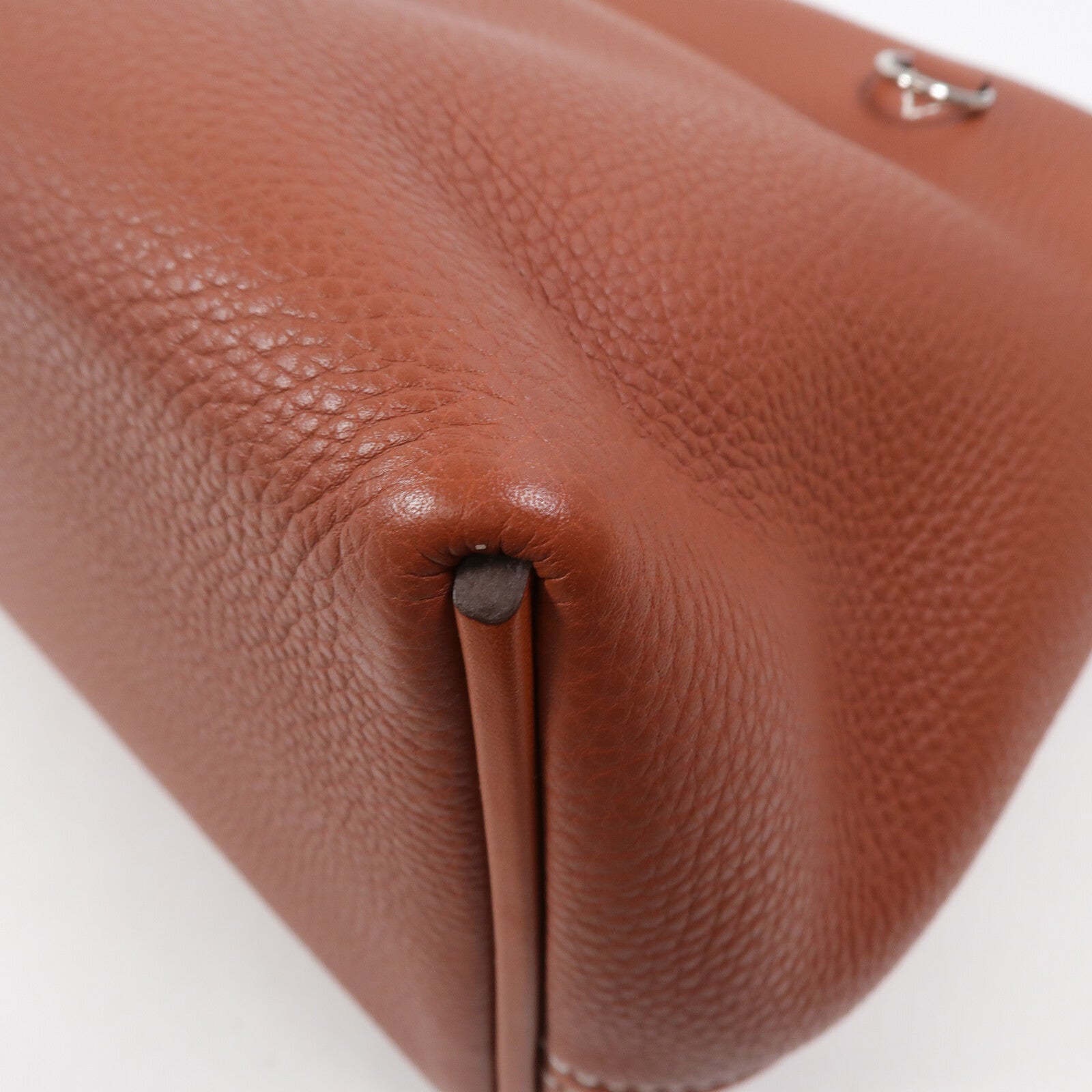 HERMES Togo/Swift皮革24/24 29cm手挽肩背兩用袋Sienne/Cuivre/Rose