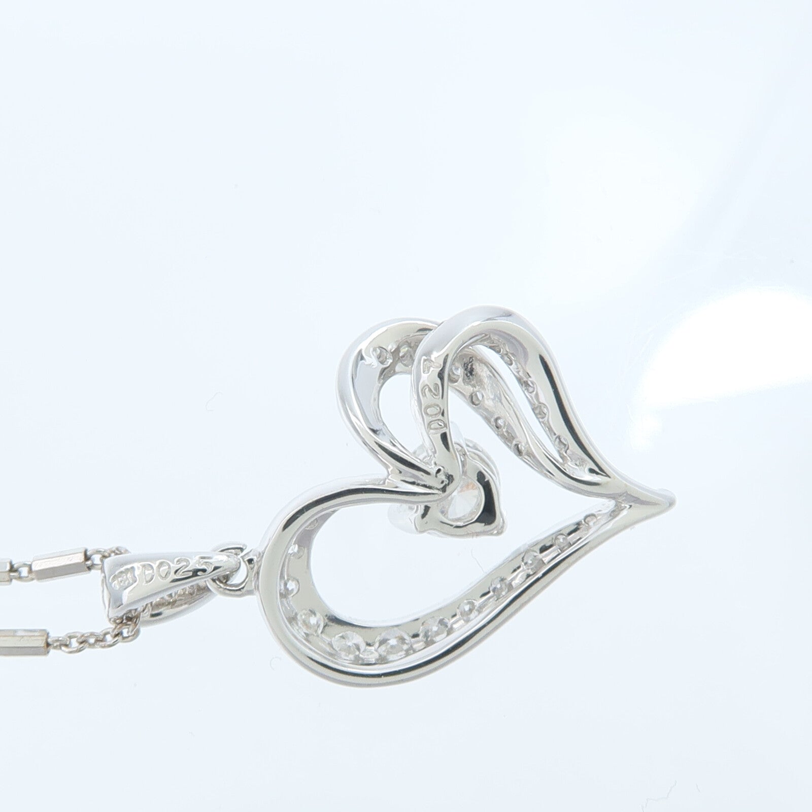 JEWELRY 18K白金Diamond Necklace鑽石項鍊
