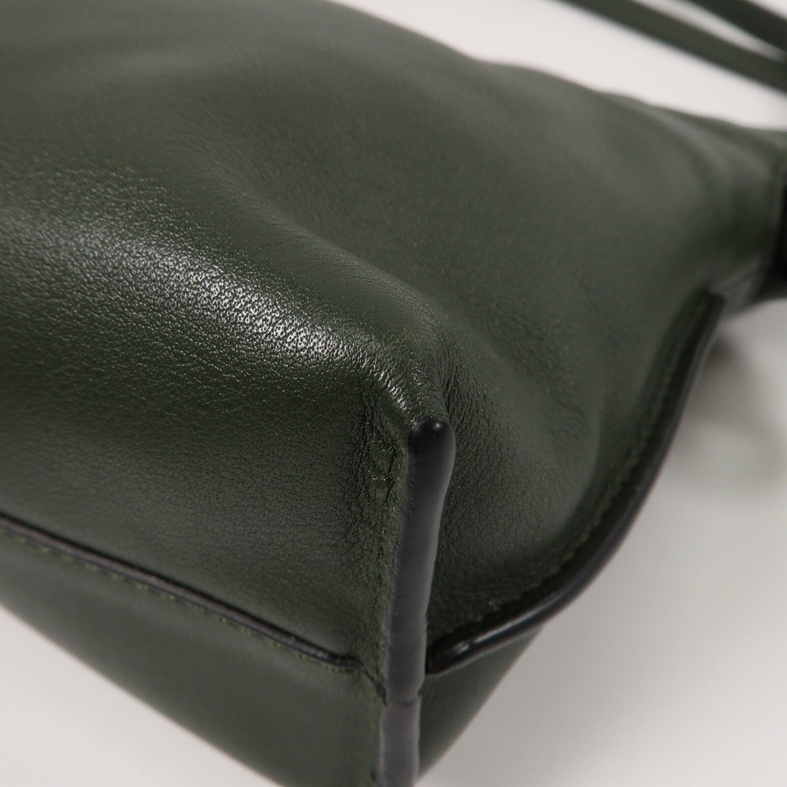 LOEWE 牛皮皮革Flamenco Clutch mini肩背袋