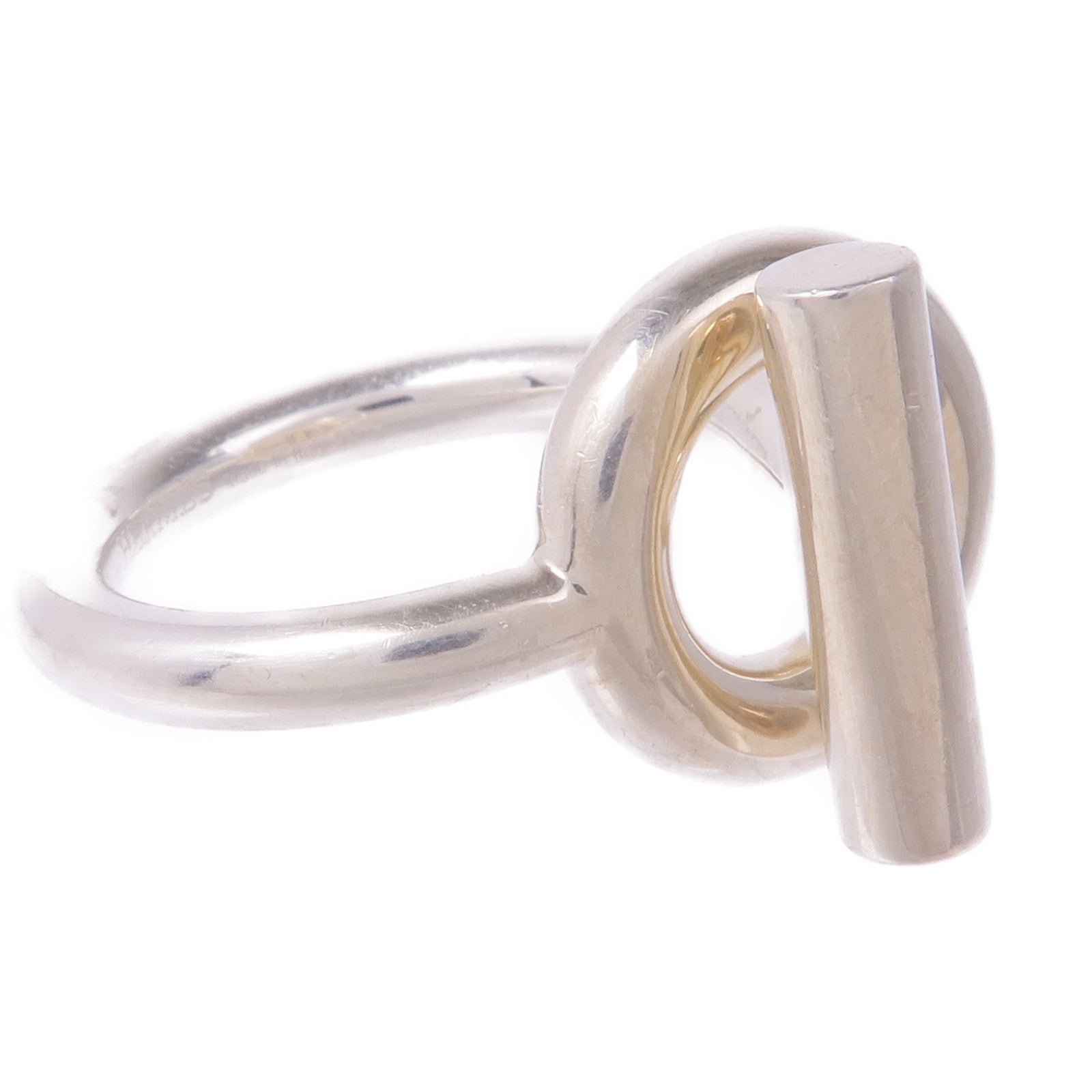 HERMES 925純銀Echappee Ring戒指Hermes#54/US#7