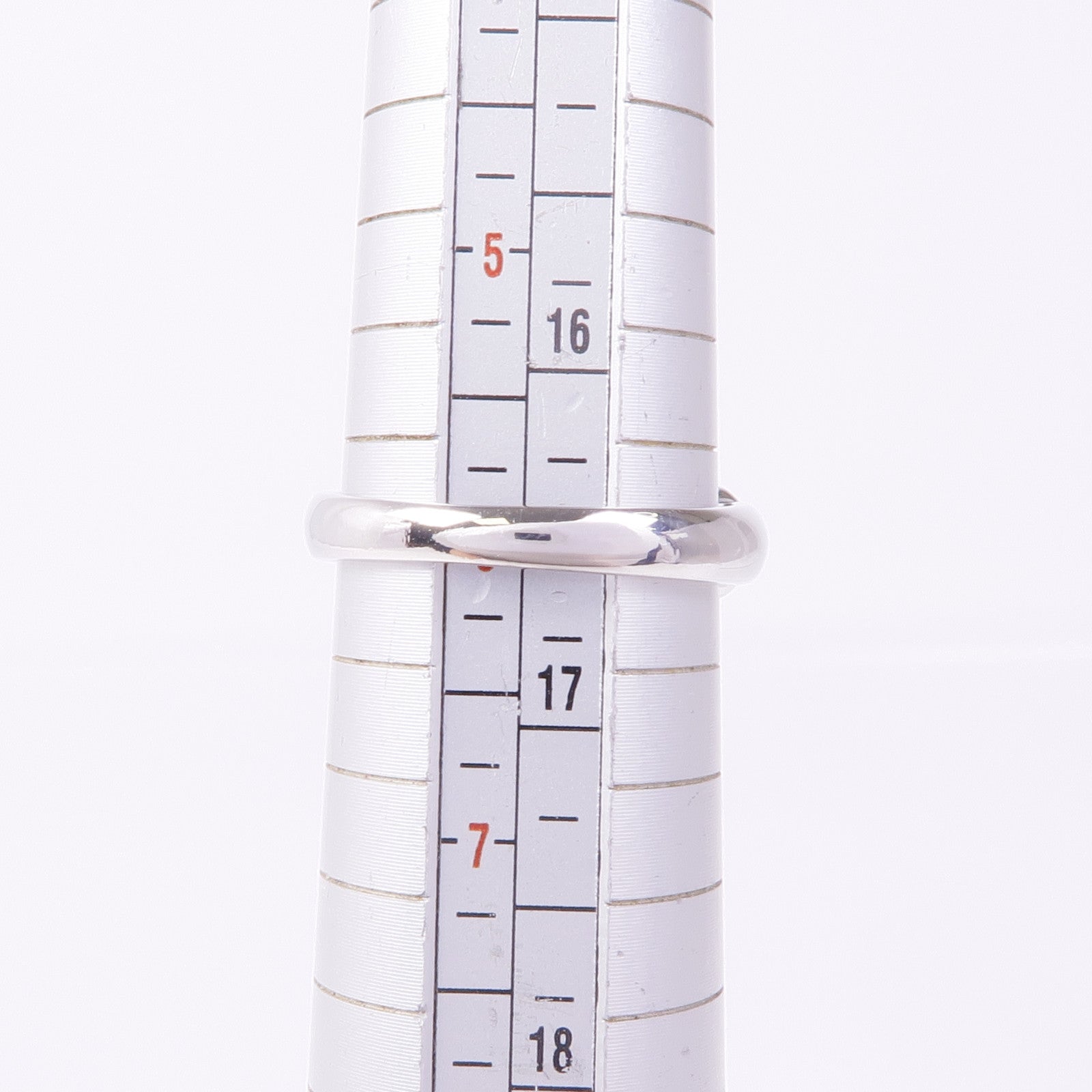 JEWELRY PT900鉑金Sapphire Diamond Ring藍寶石/鑽石戒指US#6