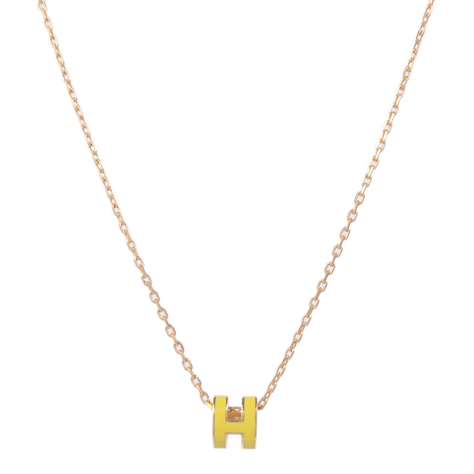 HERMES 金屬Mini Pop H Necklace項鍊
