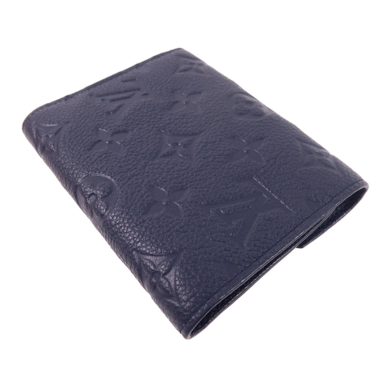 LOUIS VUITTON Monogram Empreinte Victorine Wallet金扣錢包
