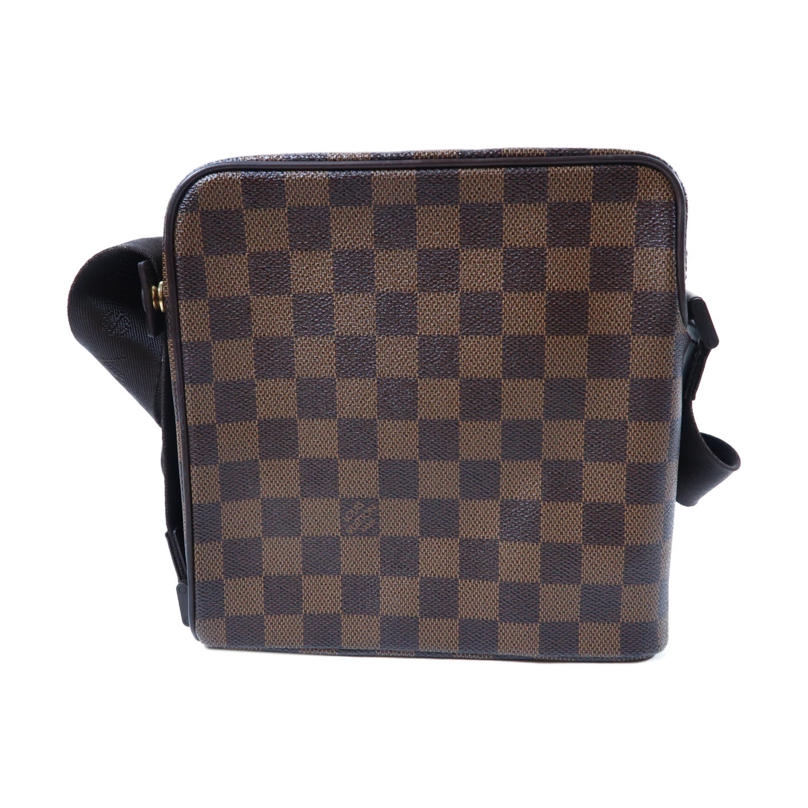 LOUIS VUITTON Damier Orav PM金扣肩背袋啡色