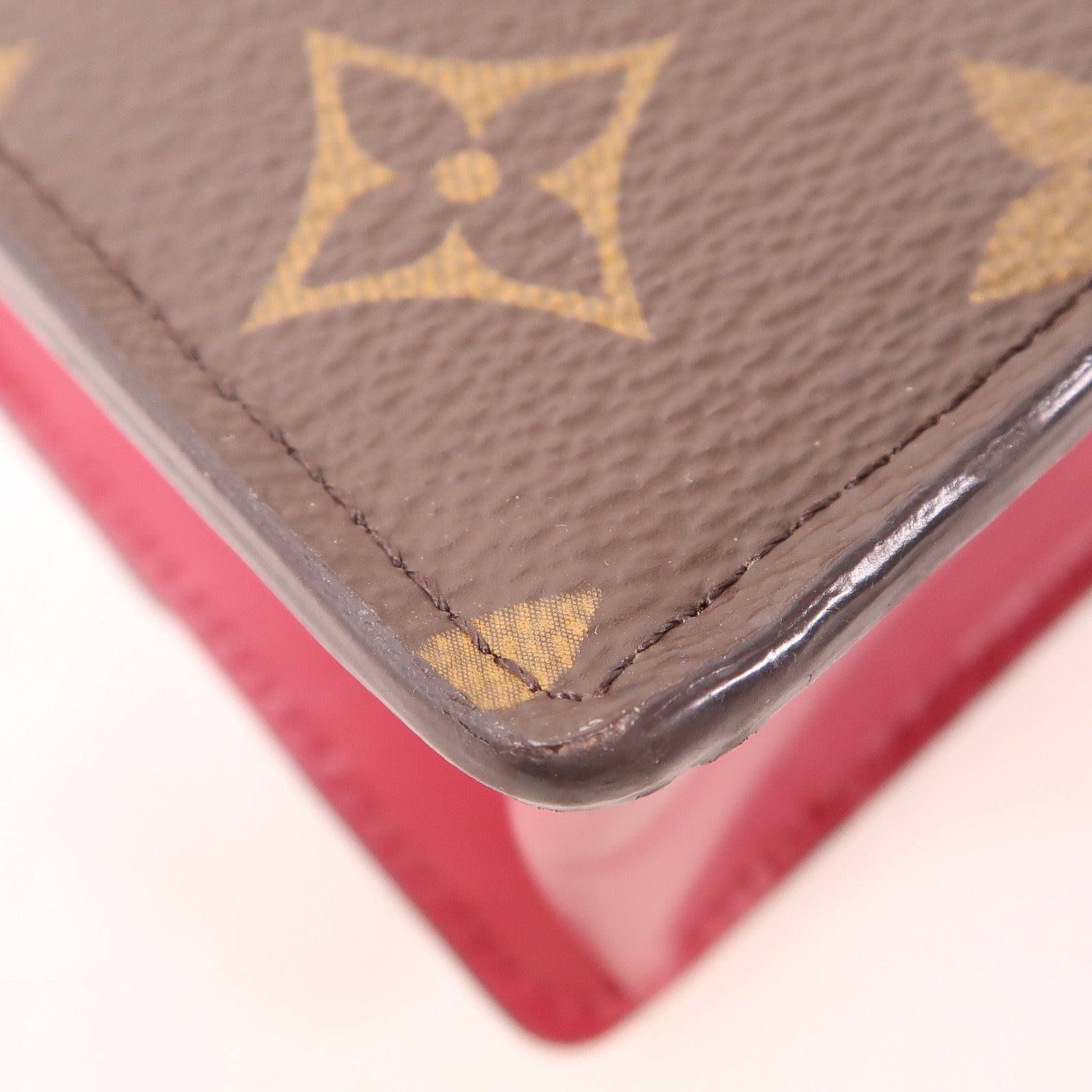 LOUIS VUITTON LV GHW Portefeuille Flore Chain Shoulder Bag M69578 Monogram Brown