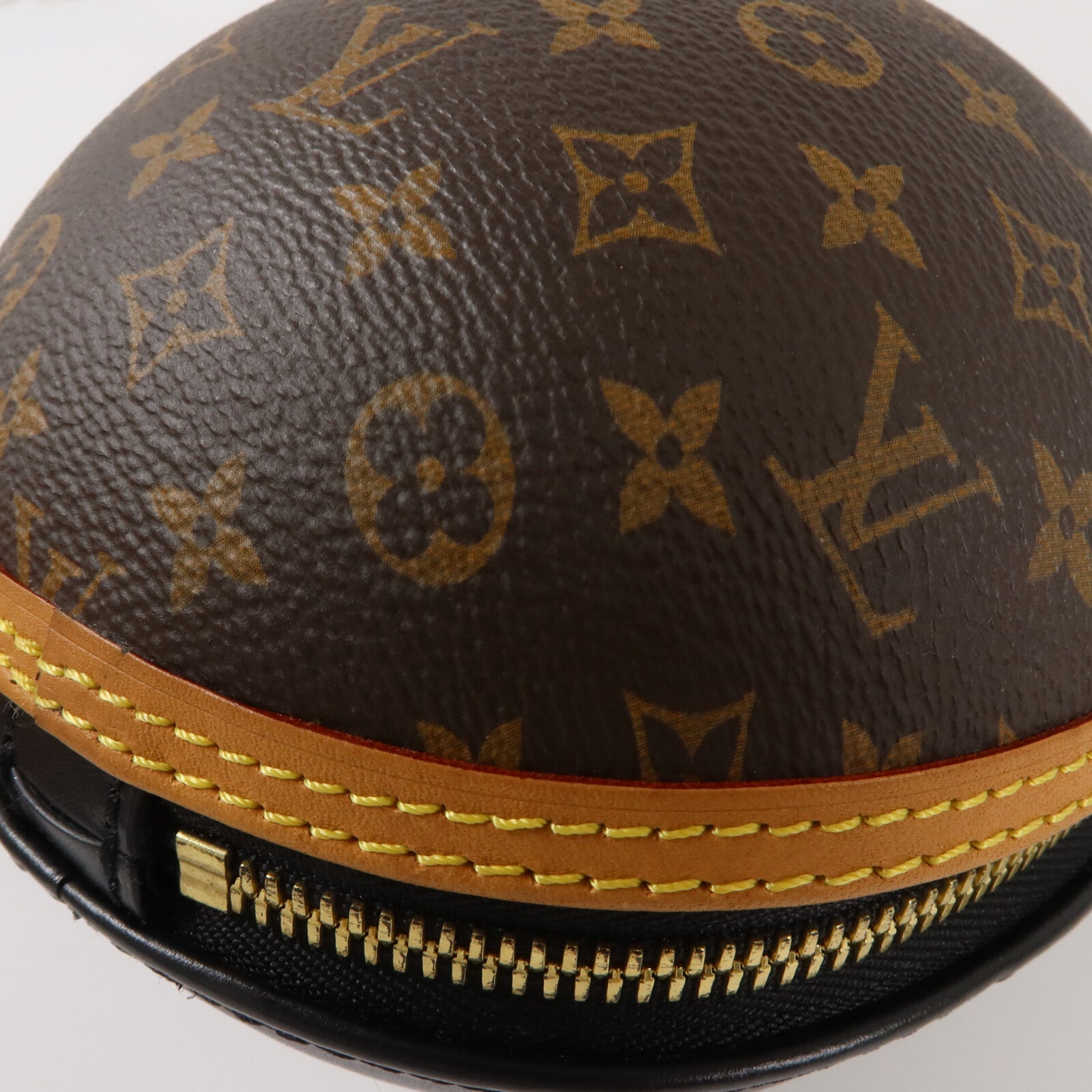 LOUIS VUITTON Monogram Egg Bag鏈帶手挽肩背兩用袋