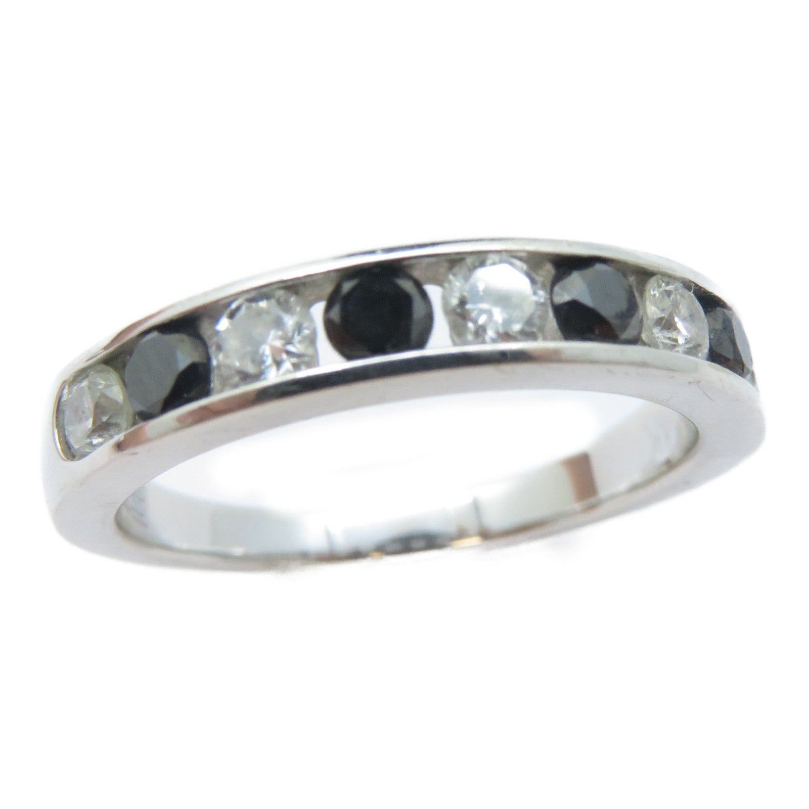 JEWELRY 14K白金Diamond Ring鑽石戒指US#7