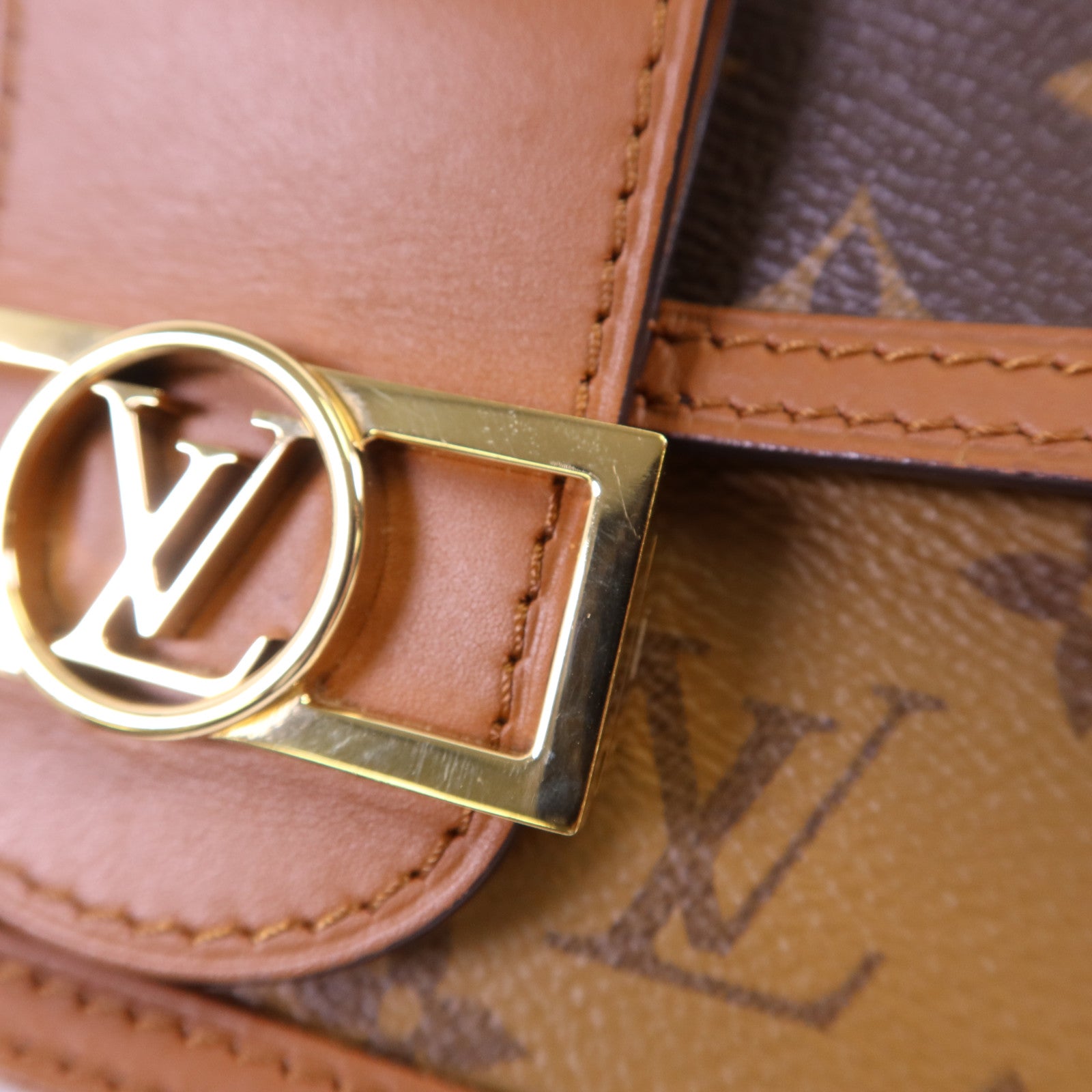 LOUIS VUITTON Monogram Reverse Dauphine肩背袋