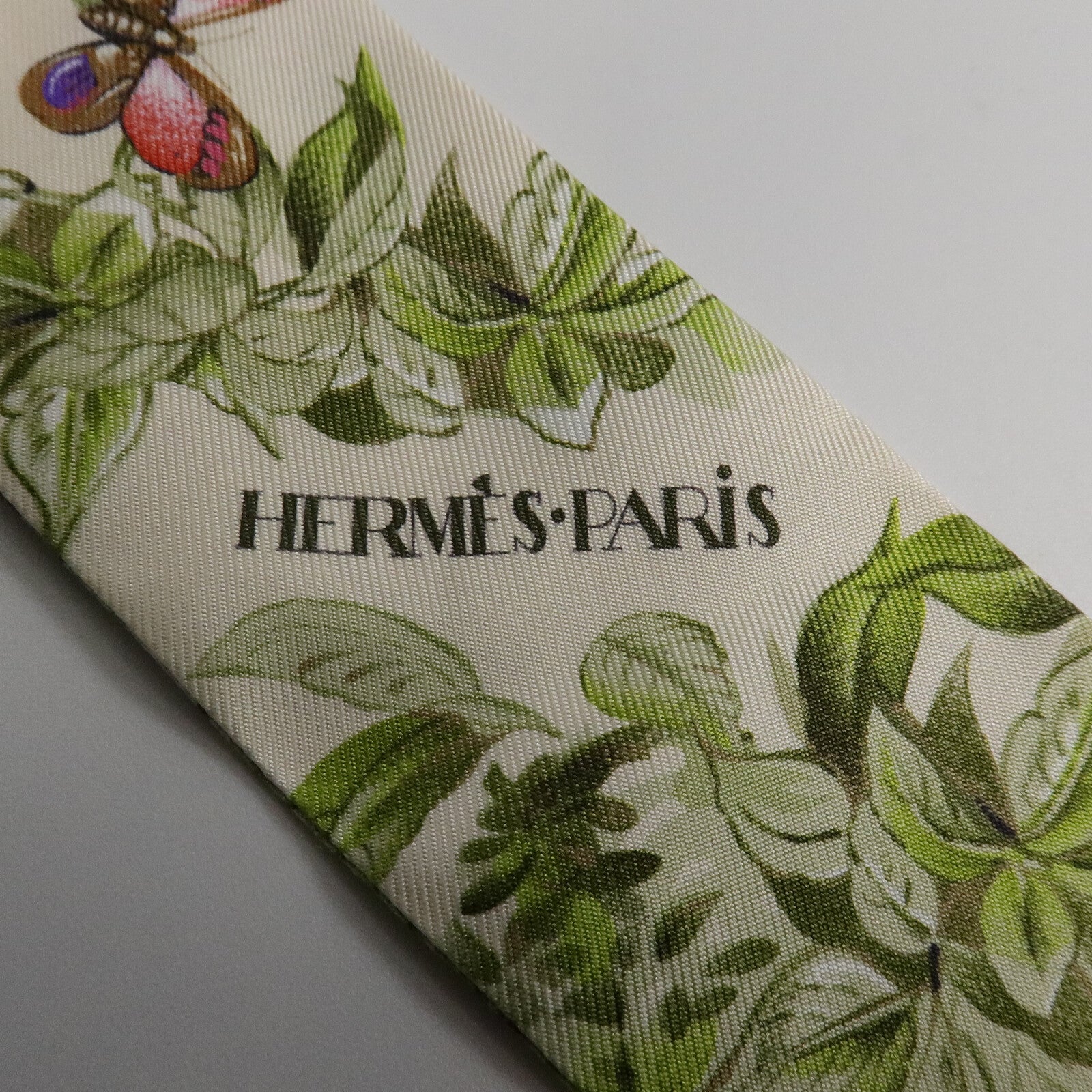 HERMES 絲質Twilly絲巾