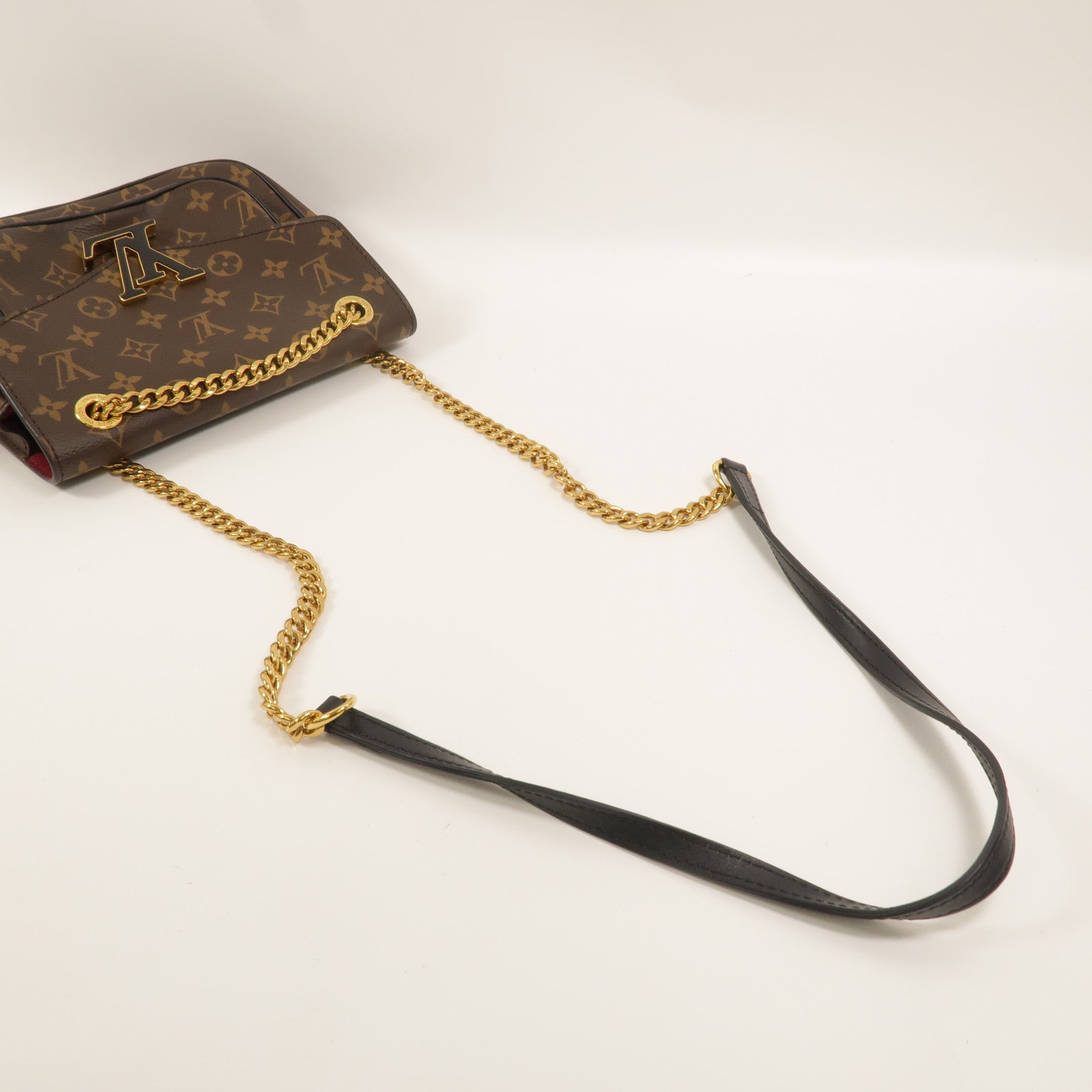LOUIS VUITTON Monogram Passy金扣肩背袋