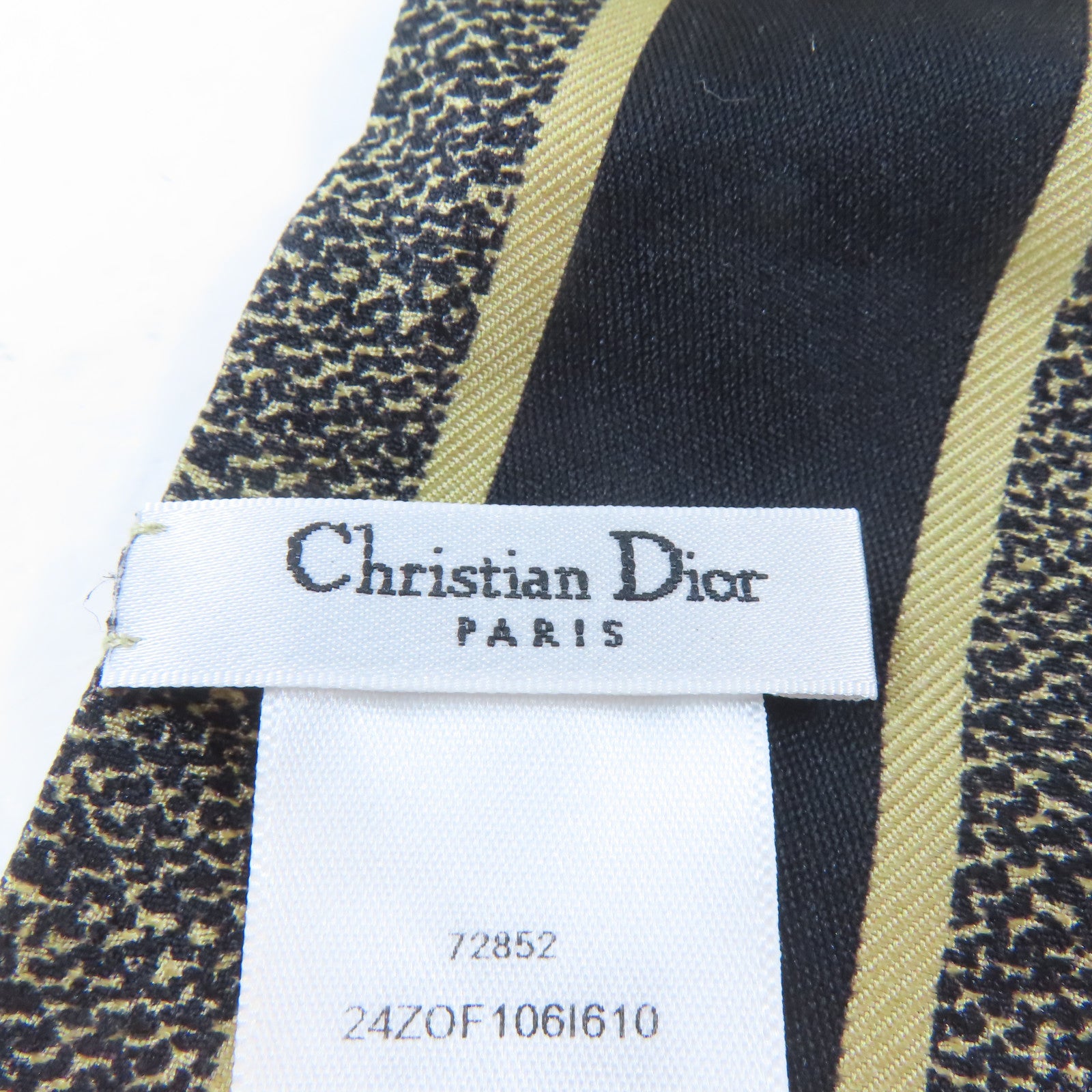 Dior 絲質Scarf絲巾黑色/藍色/黃色/紅色