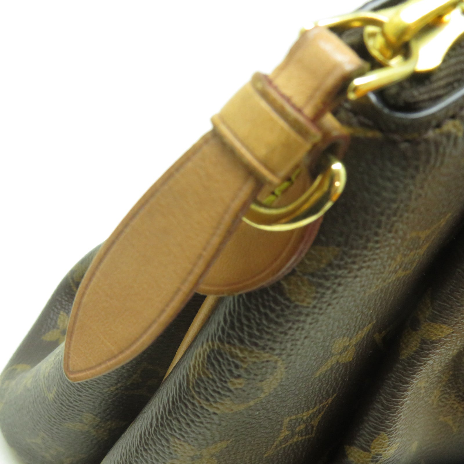 LOUIS VUITTON Monogram Rivoli PM金扣手挽肩背兩用袋啡色