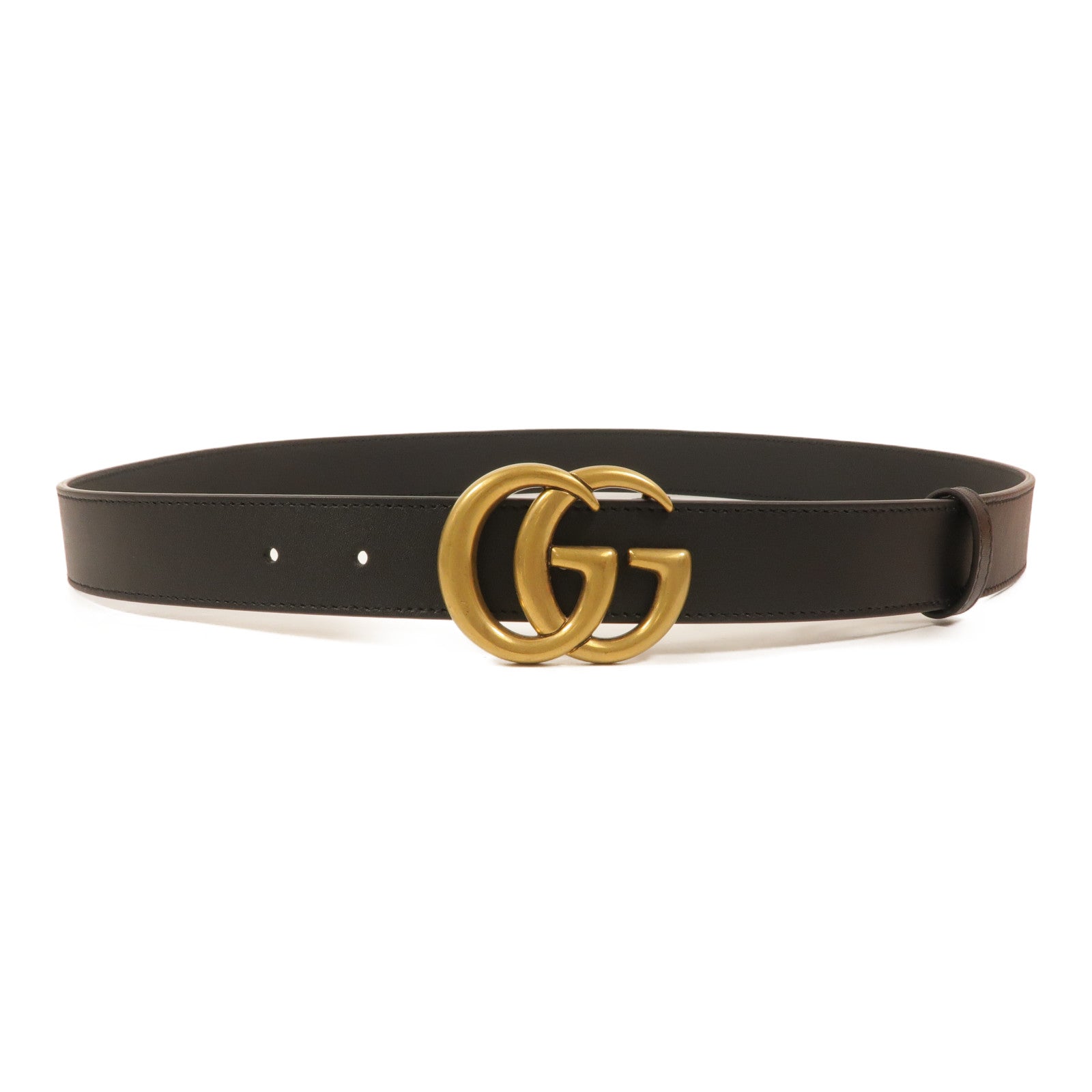 GUCCI 牛皮皮革GG Marmont Belt 95cm皮帶