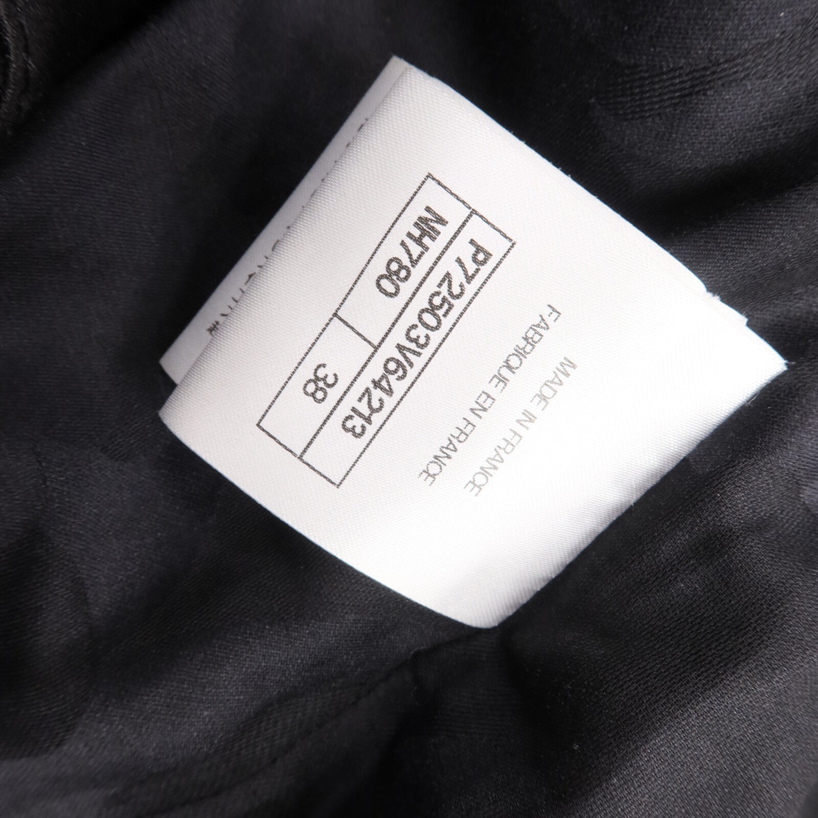 CHANEL Cotton/Silk Collarless jacket外套