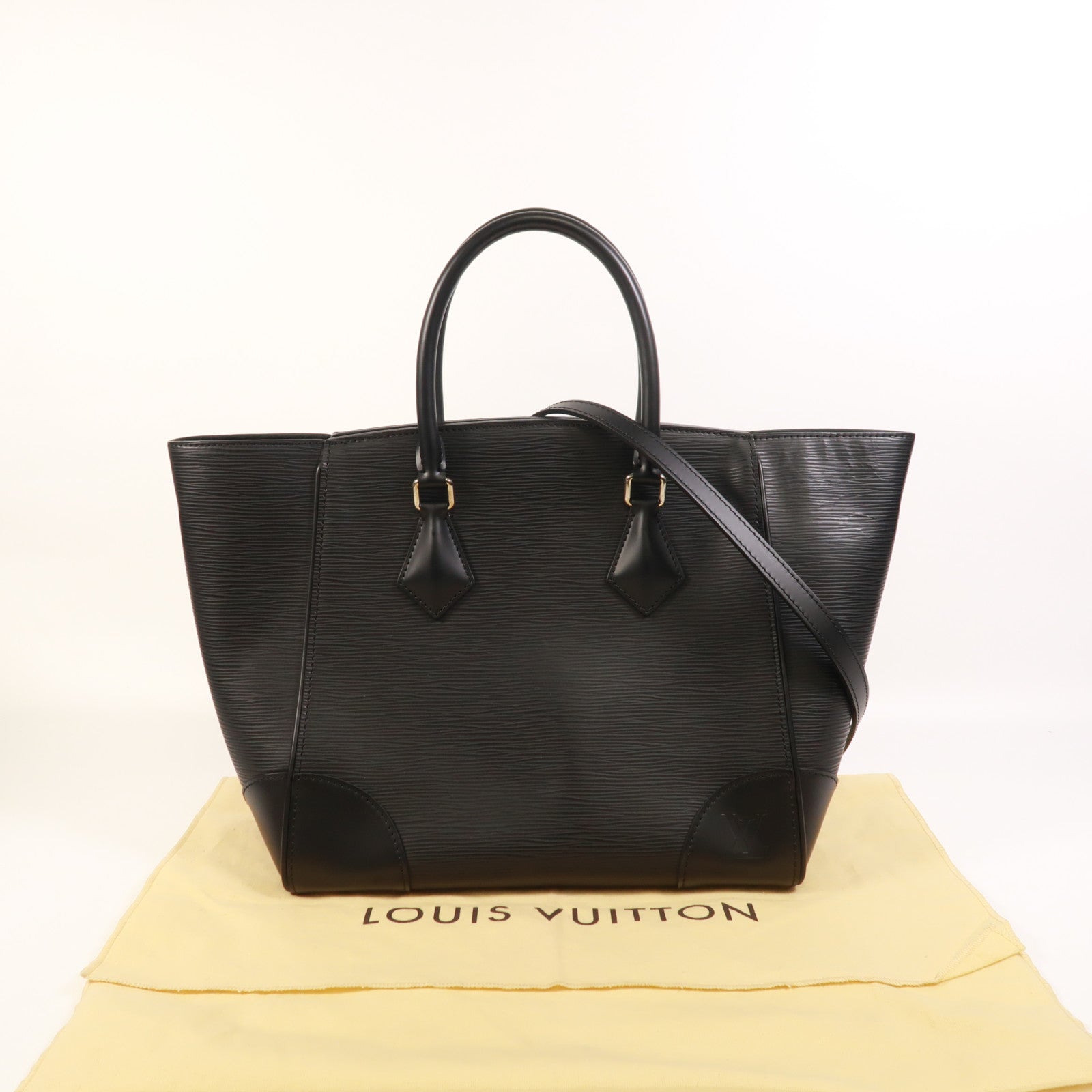 LOUIS VUITTON Epi Phoenix PM銀扣手挽肩背兩用袋
