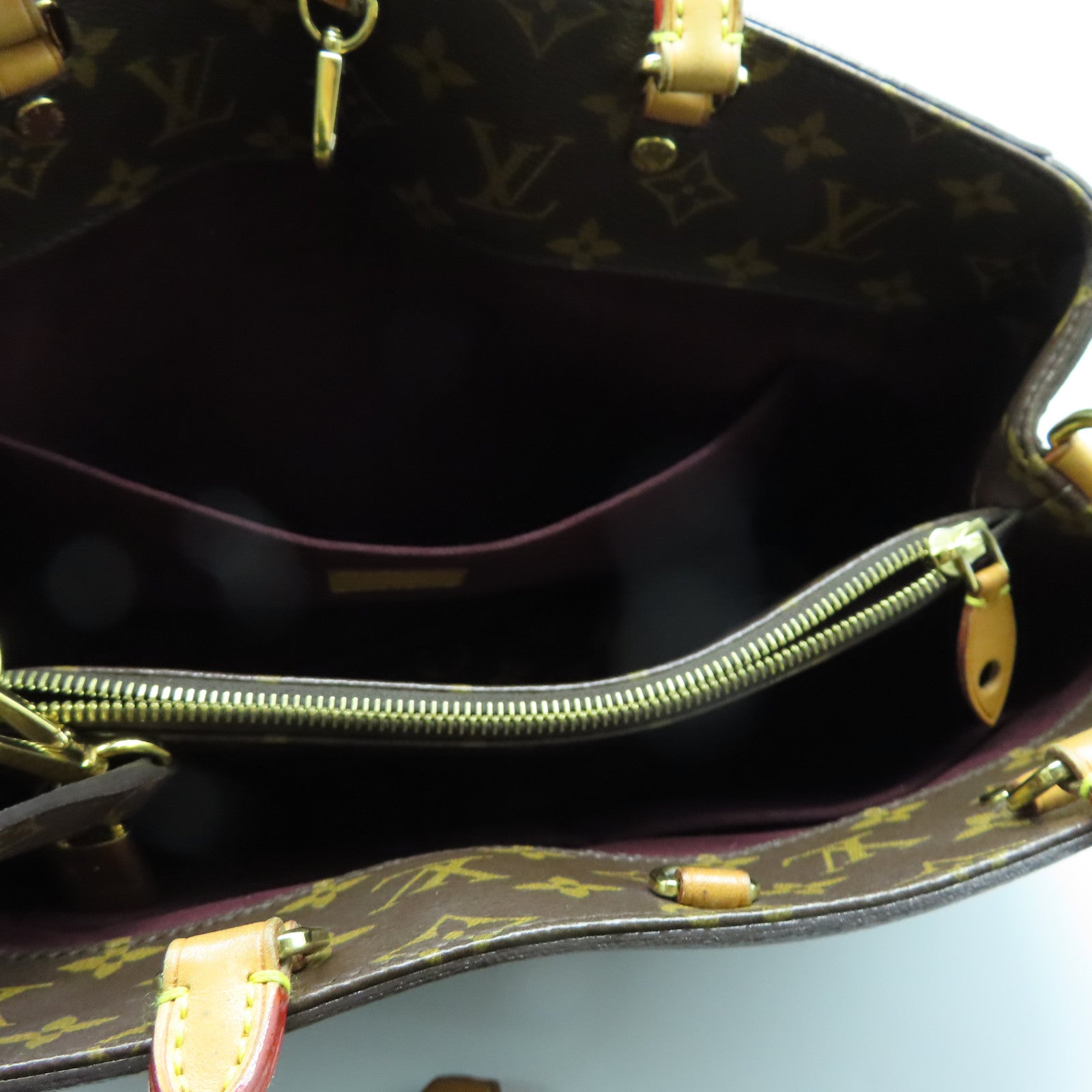 LOUIS VUITTON 【激減優惠】Montaigne GM 2 Way Shoulder金扣肩背袋啡色