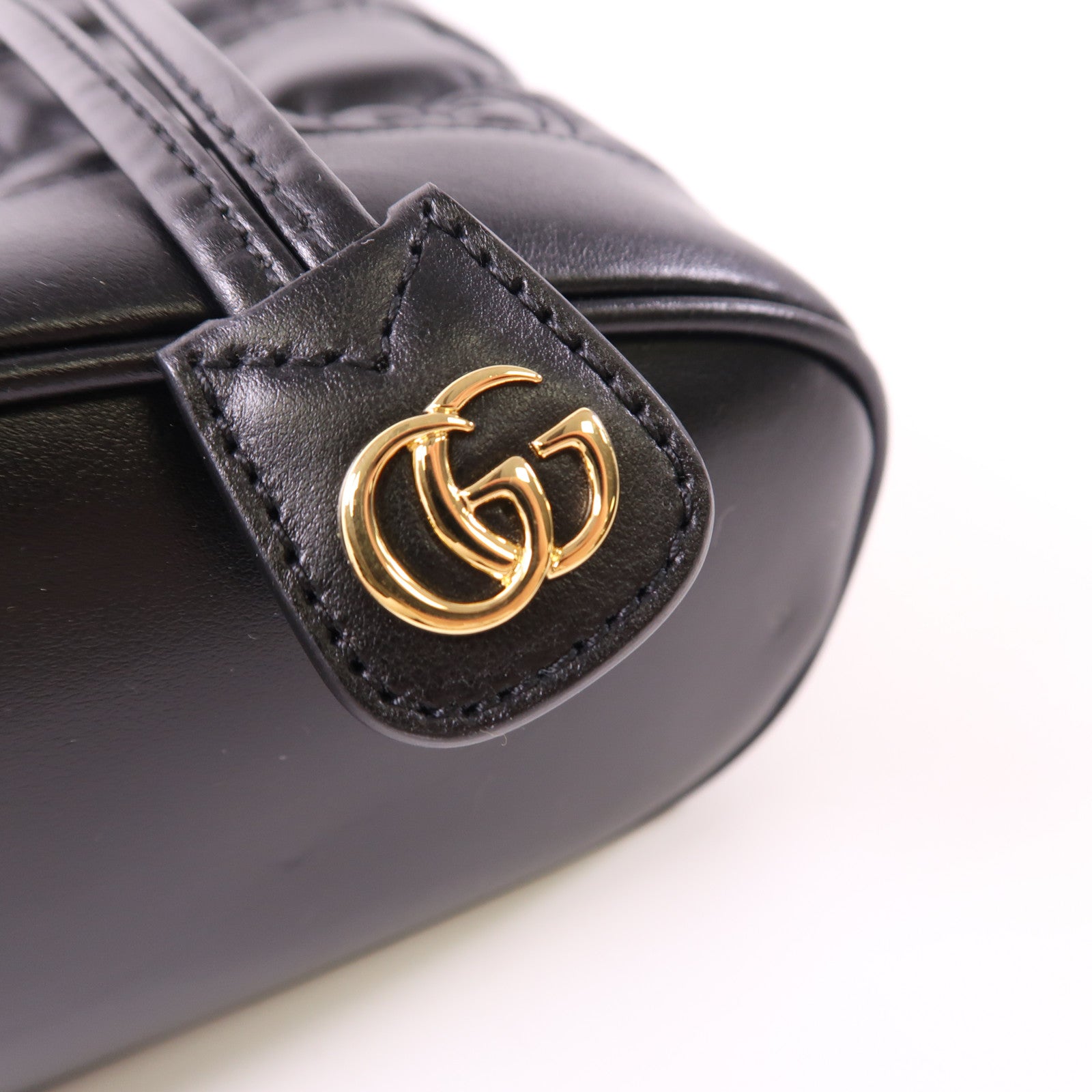 GUCCI 牛皮皮革Shoulder Bag金扣肩背袋