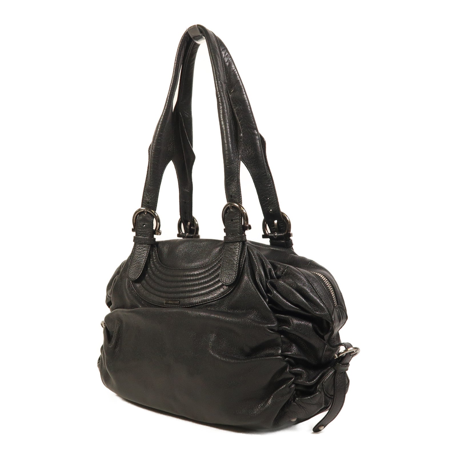 Salvatore Ferragamo 牛皮皮革Shoulder Bag肩背袋