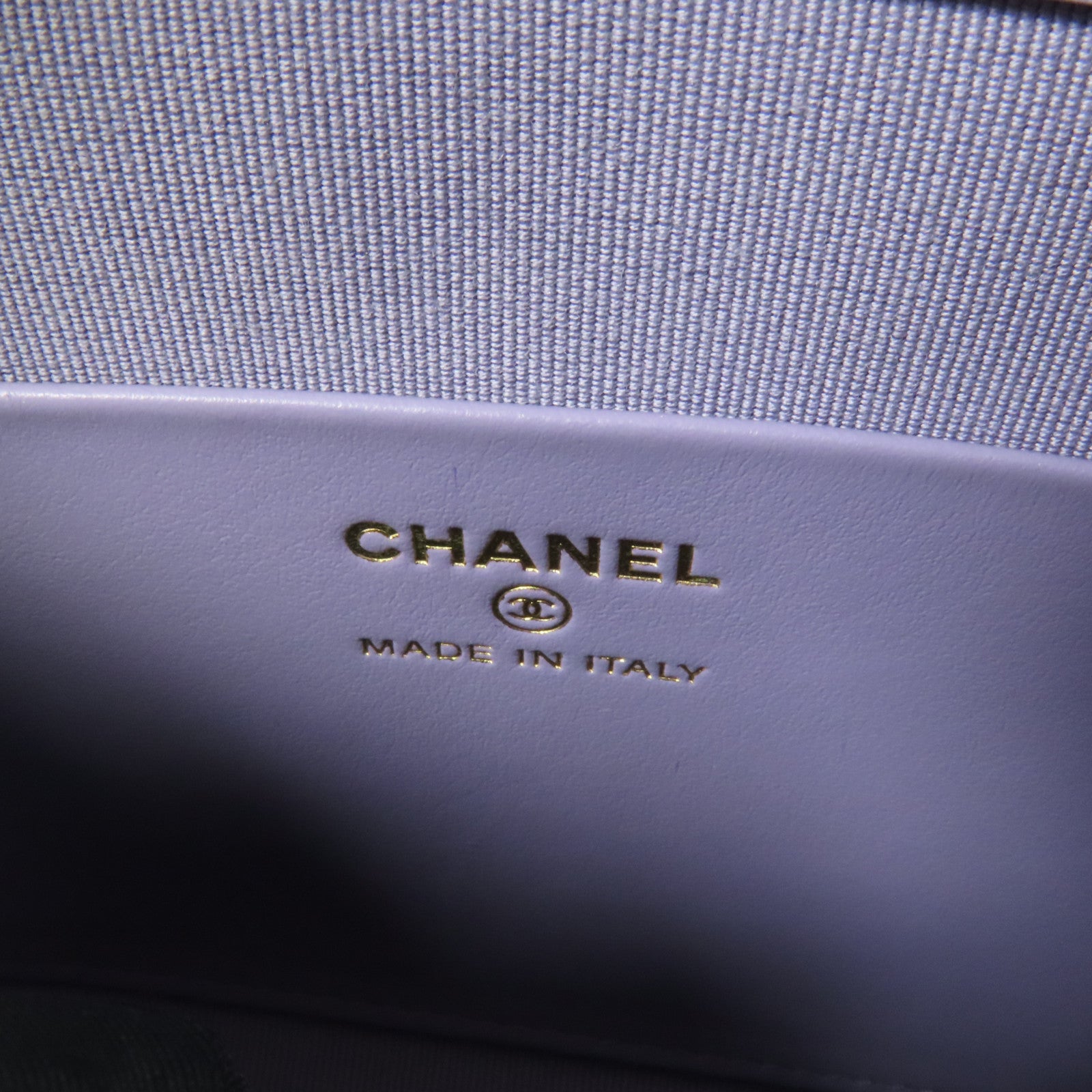 CHANEL 牛皮皮革Chain Shoulder金扣手挽肩背兩用袋