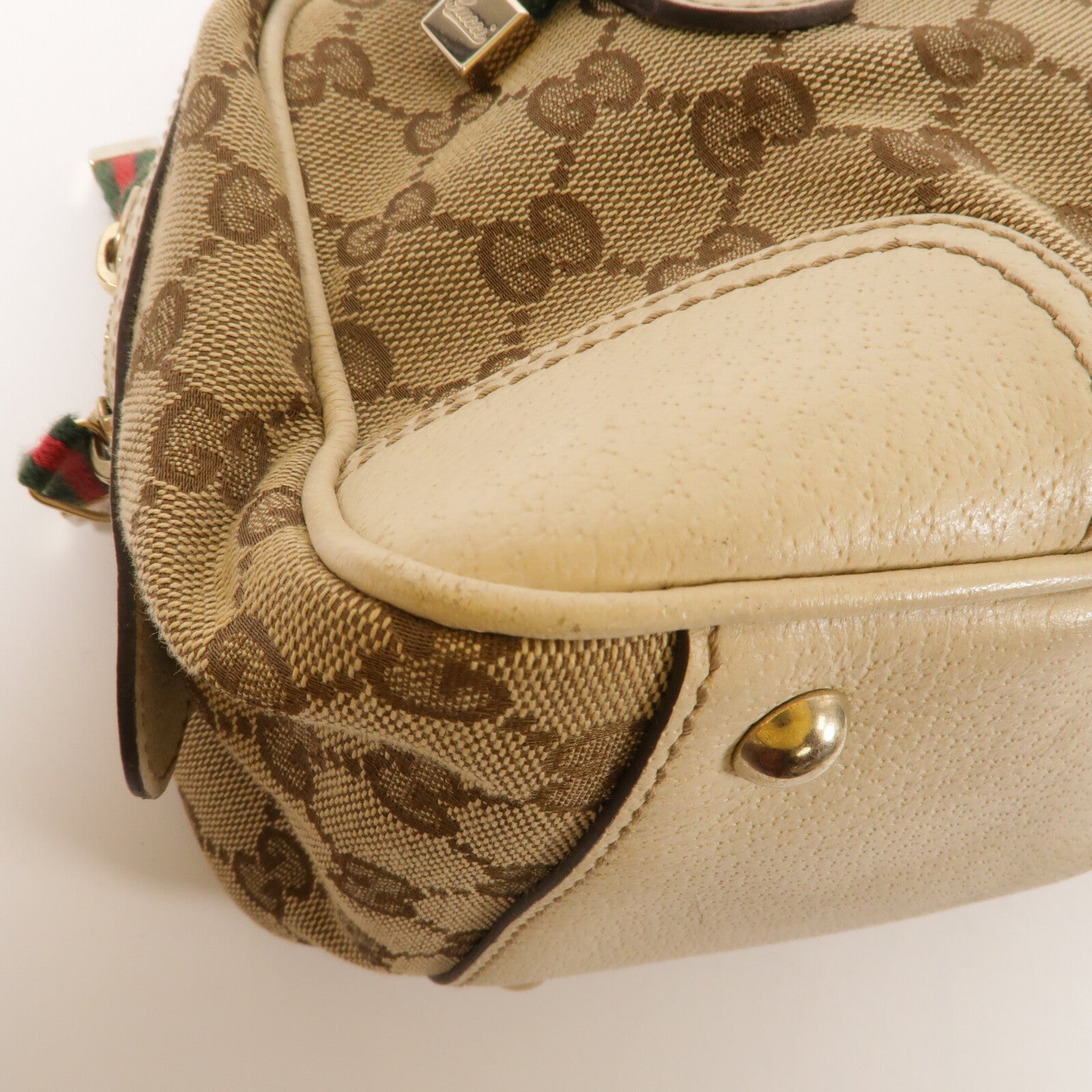 GUCCI 帆布Shoulder Bag肩背袋
