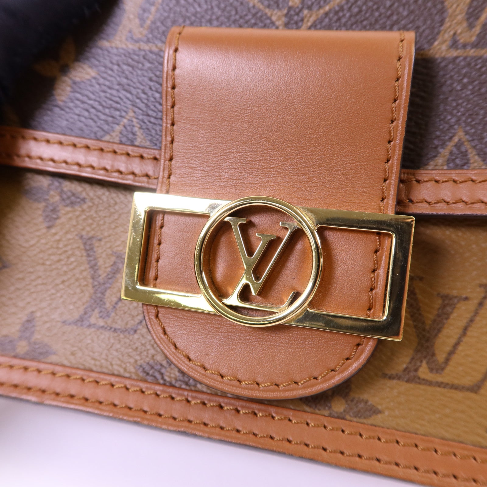 LOUIS VUITTON Monogram Reverse Dauphine肩背袋