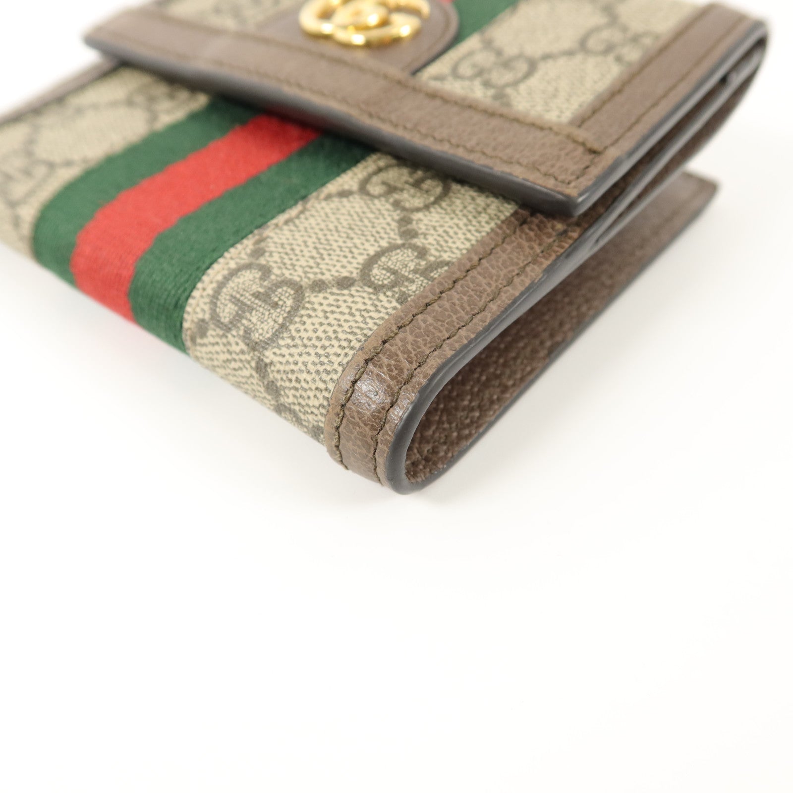GUCCI 塗層帆布Ophidia GG Wallet錢包