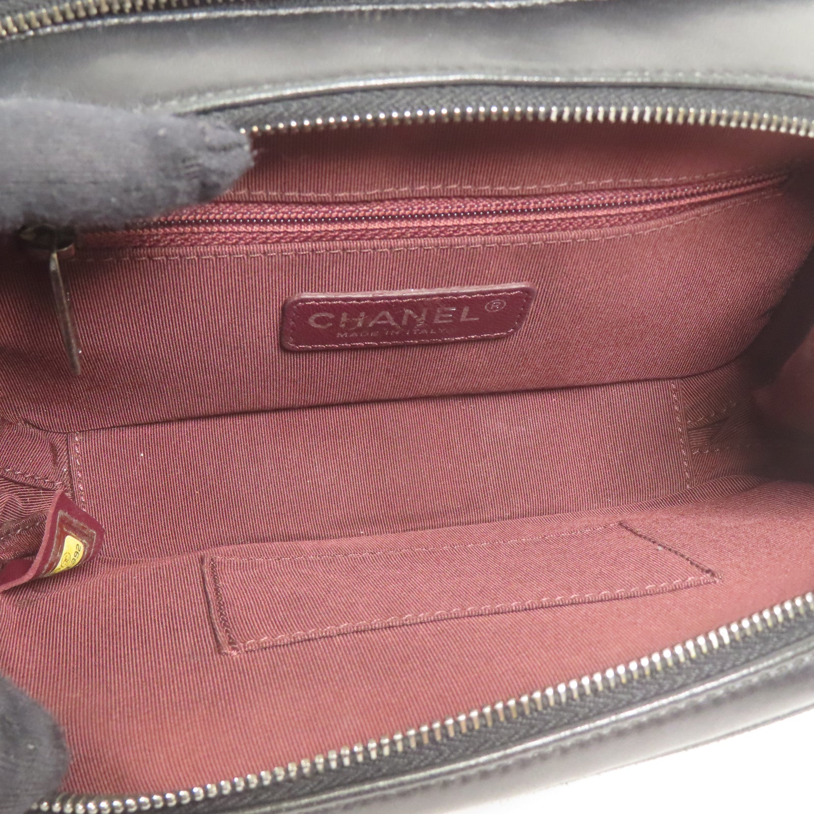CHANEL 牛皮皮革Shoulder Bag鏈帶肩背袋