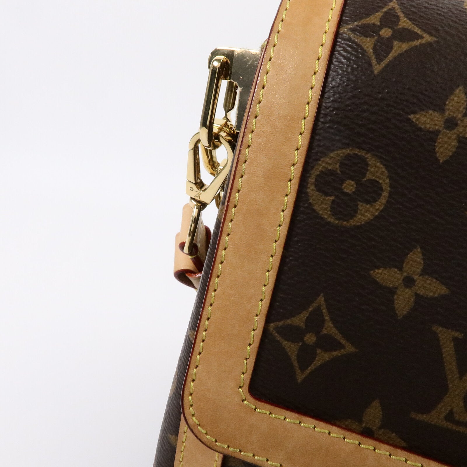 LOUIS VUITTON Monogram Dauphine Soft GM手挽肩背兩用袋
