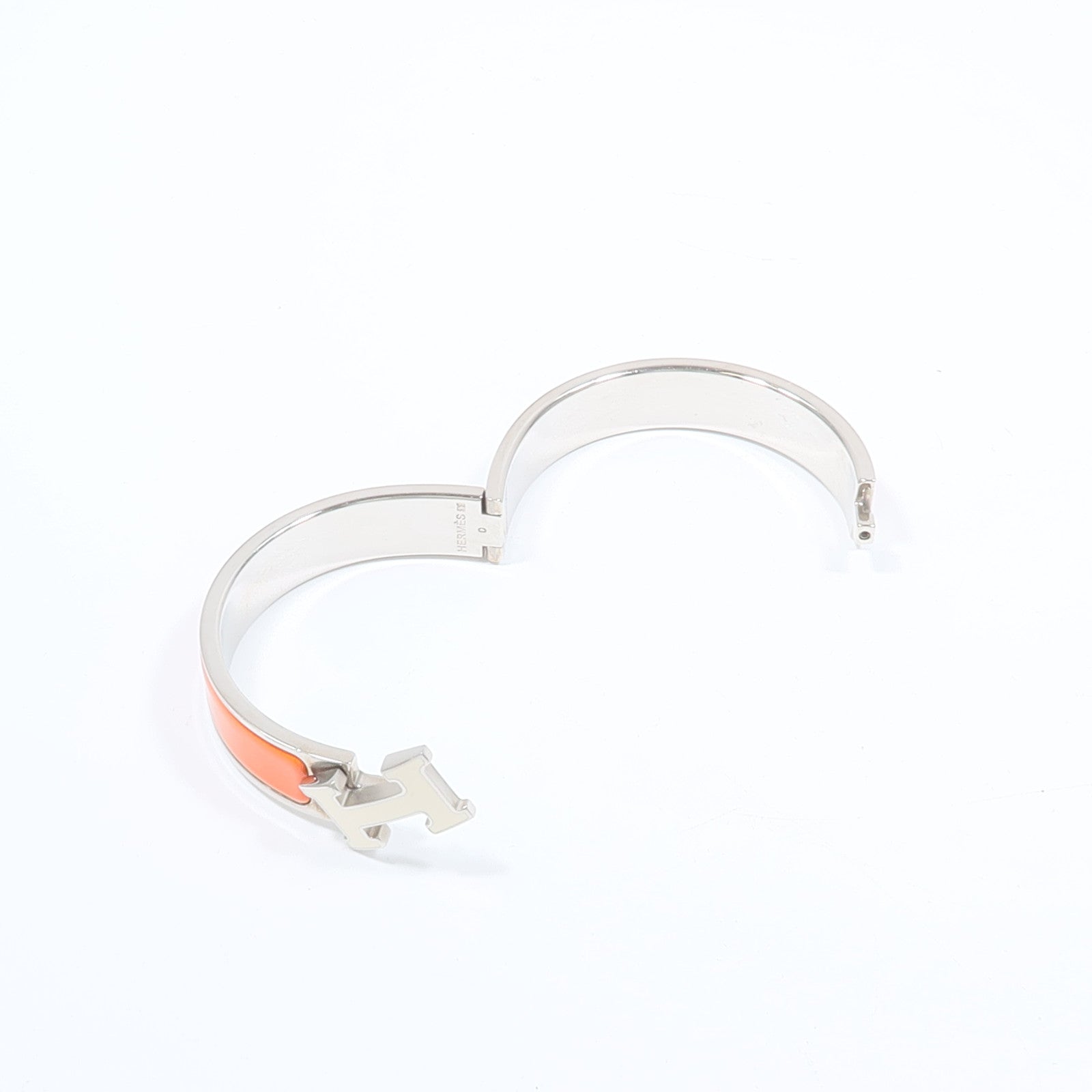 HERMES 琺瑯/金屬Clic H Bracelet手鐲