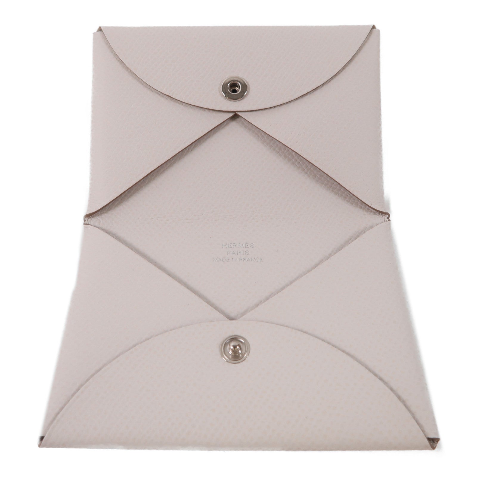 HERMES Epsom皮革Calvi Card Case卡片套