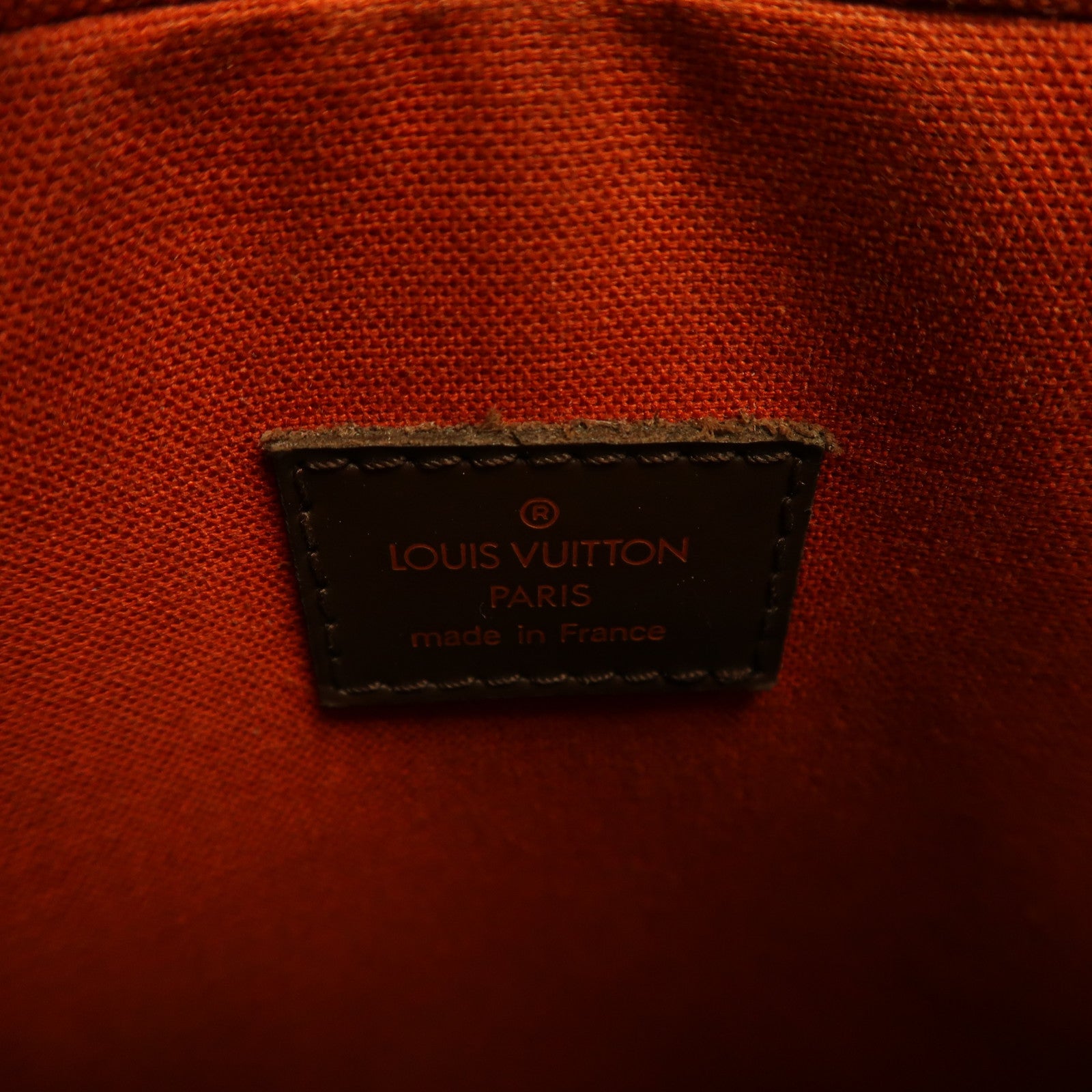 LOUIS VUITTON Damier Olav PM金扣肩背袋啡色